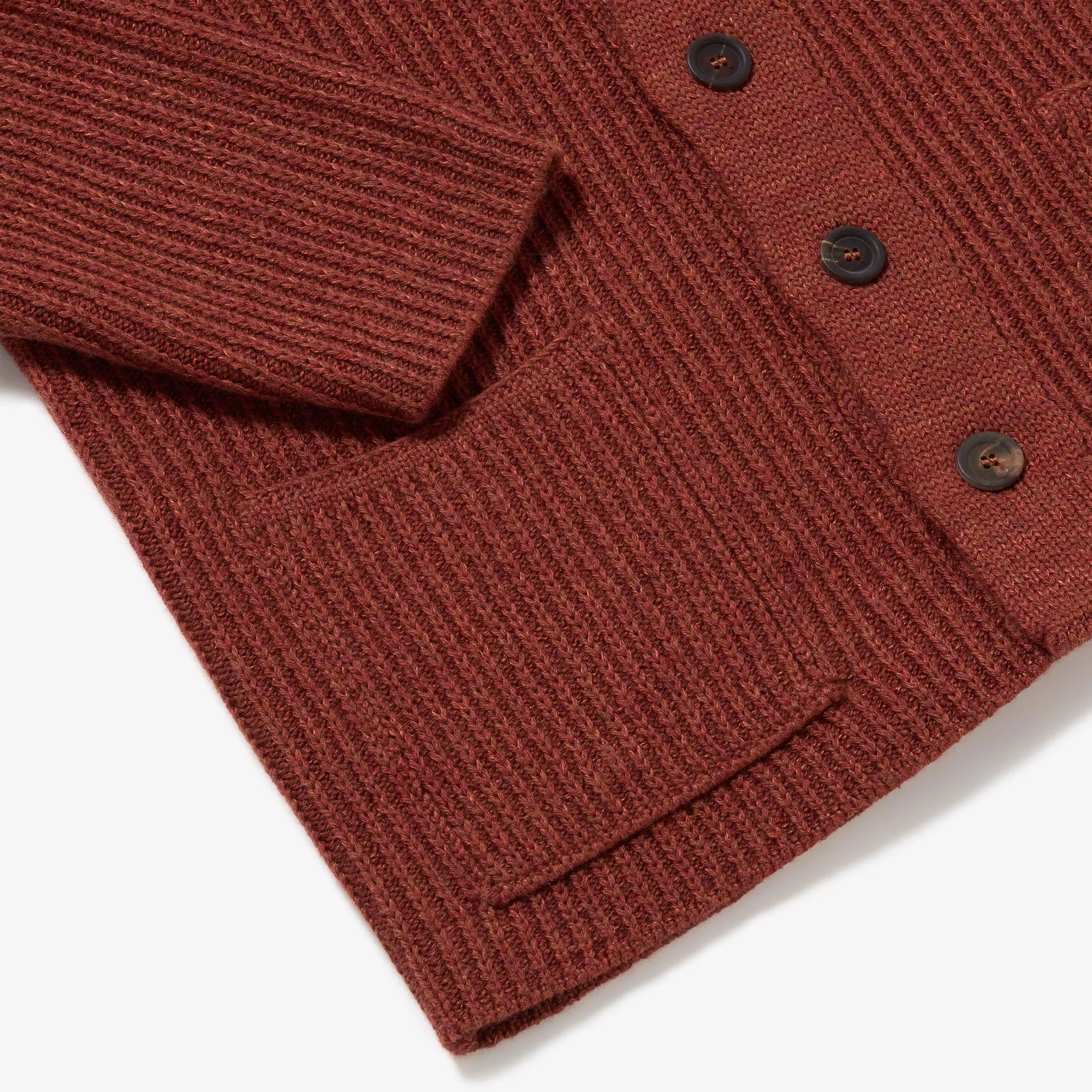 Textured Boatbuilder Jacket sold by Inis Meain product image thumbnail 5