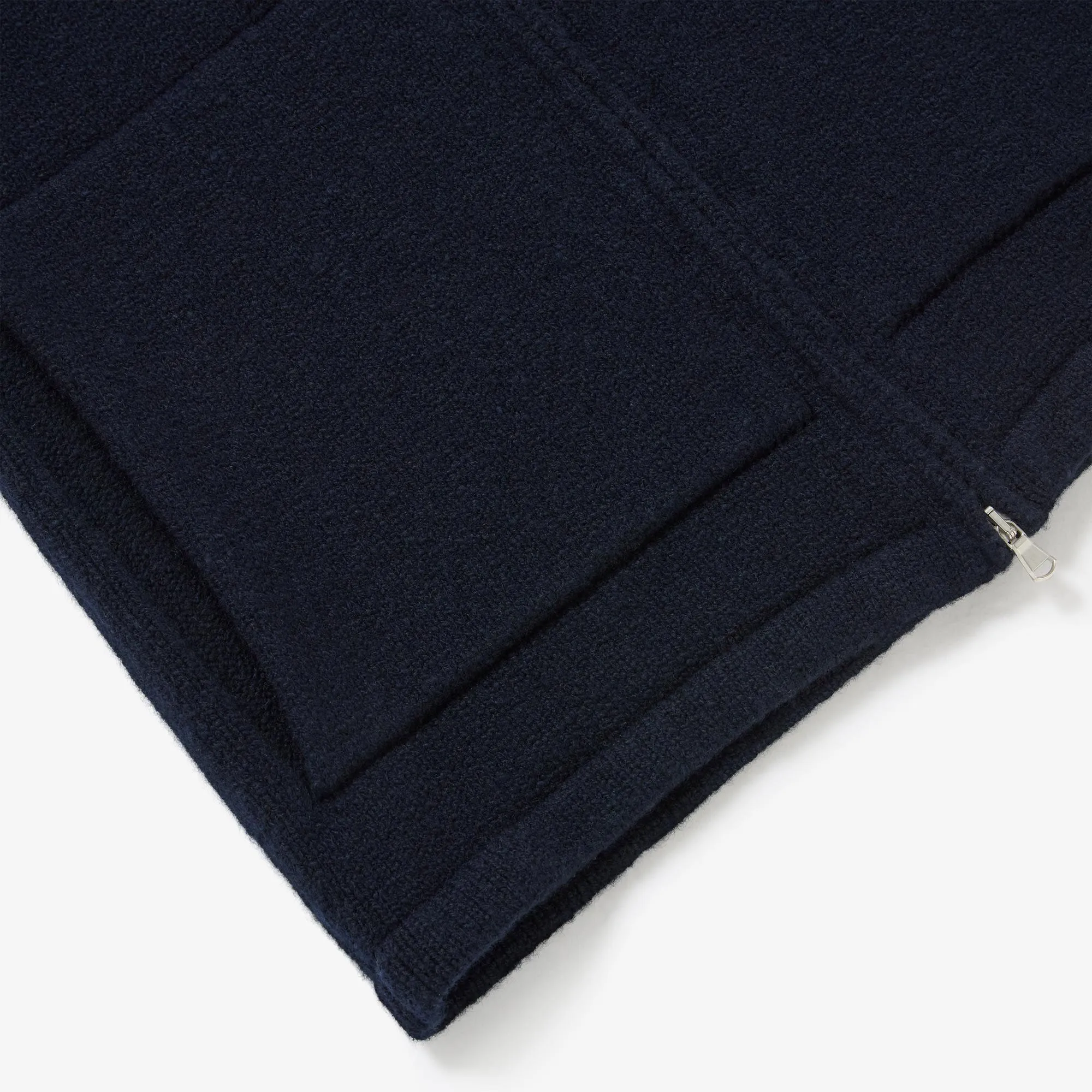 Cashmere Lifeline Zip Gilet sold by Inis Meain product image thumbnail 5