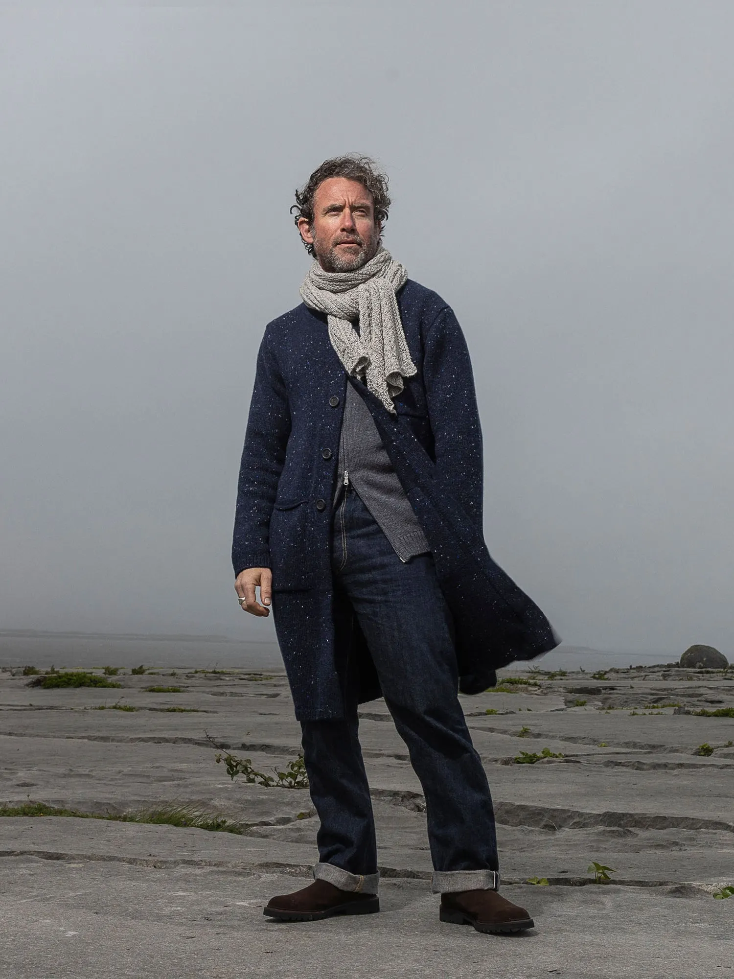 Cashmere Raftery Coat sold by Inis Meain product image thumbnail 2