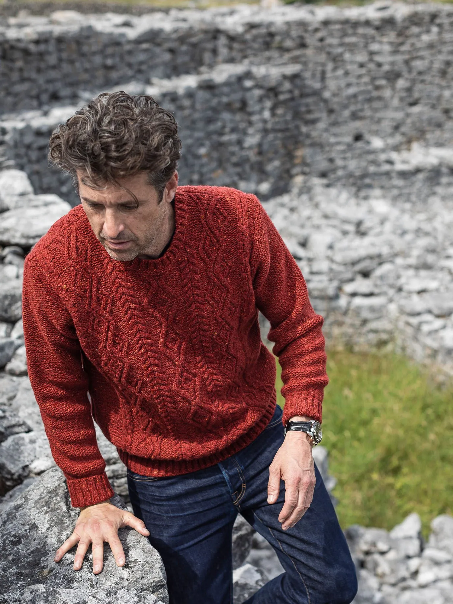 Cashmere Aran Sweater sold by Inis Meain product image thumbnail 2