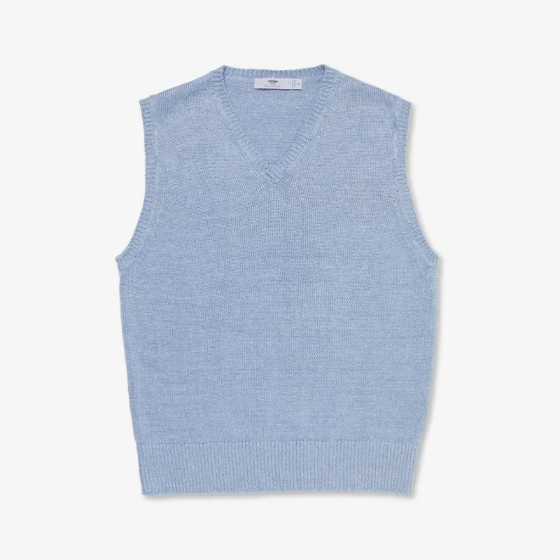 V Neck Vest made by Inis Meain
