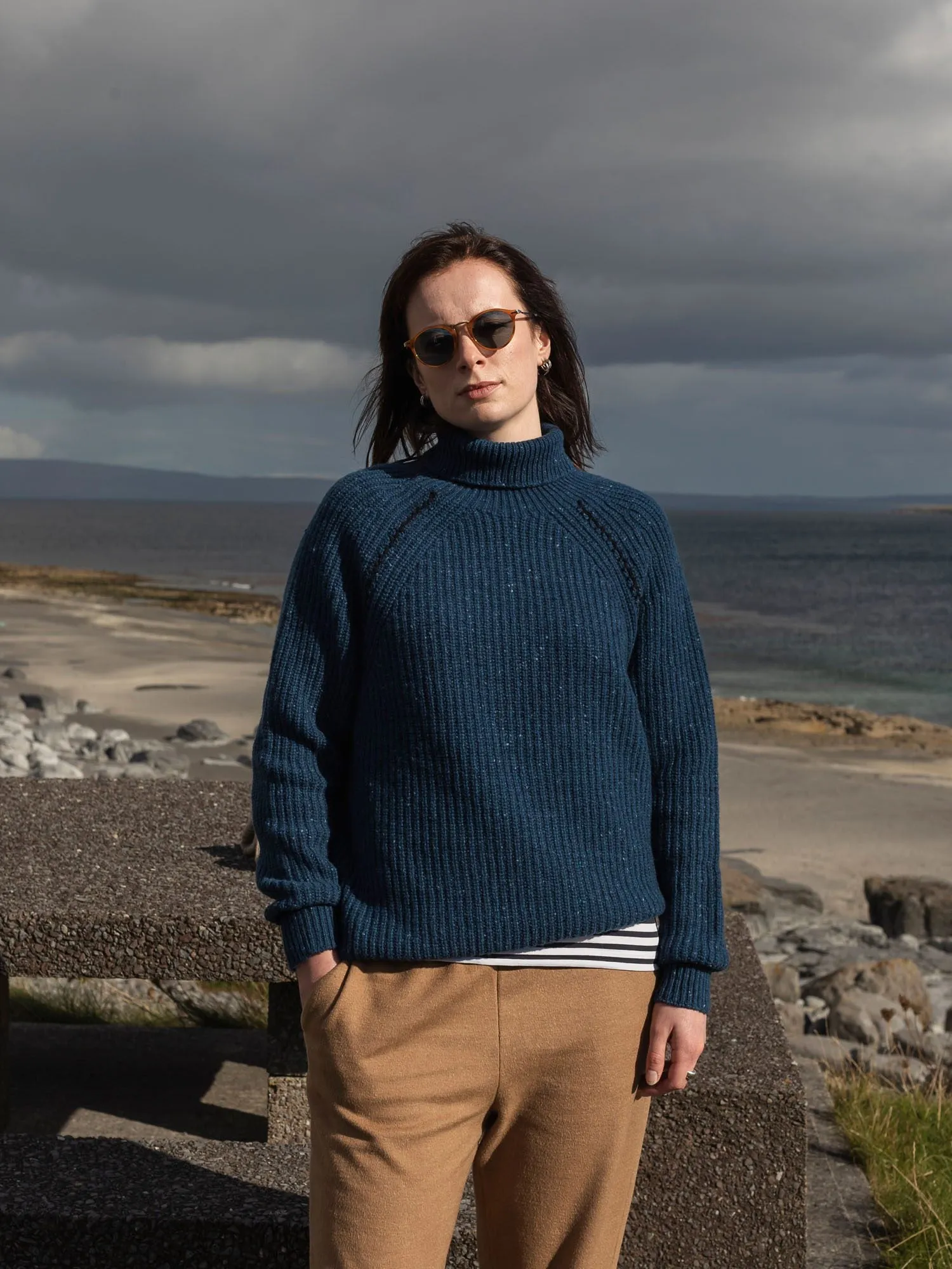 Women's Cashmere Handstitch Boatbuilder sold by Inis Meain product image thumbnail 2
