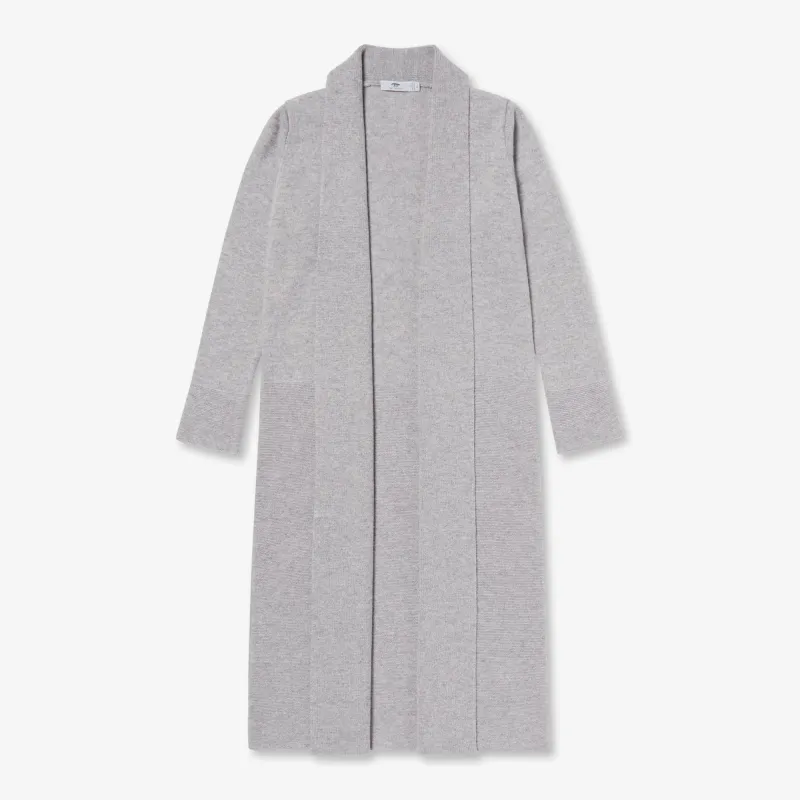 Women's Panel Coat Cardigan made by Inis Meain