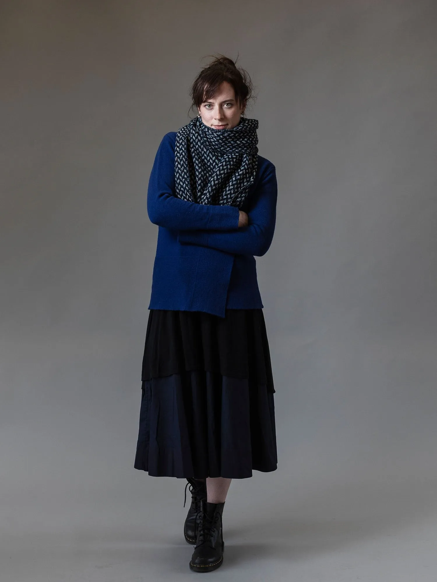 Women's Panel Cardigan sold by Inis Meain product image thumbnail 2