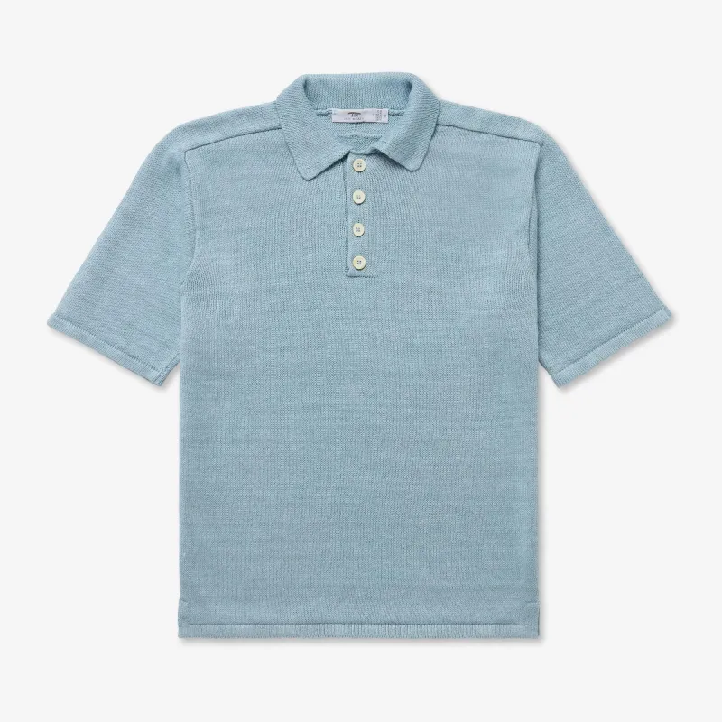 Buttoned Polo sold by Inis Meain