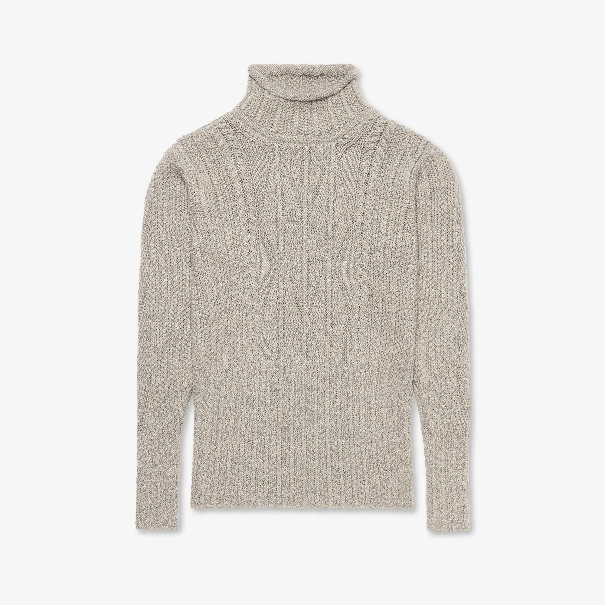 Women's Patented Aran Mock Turtle sold by Inis Meain product image thumbnail 2