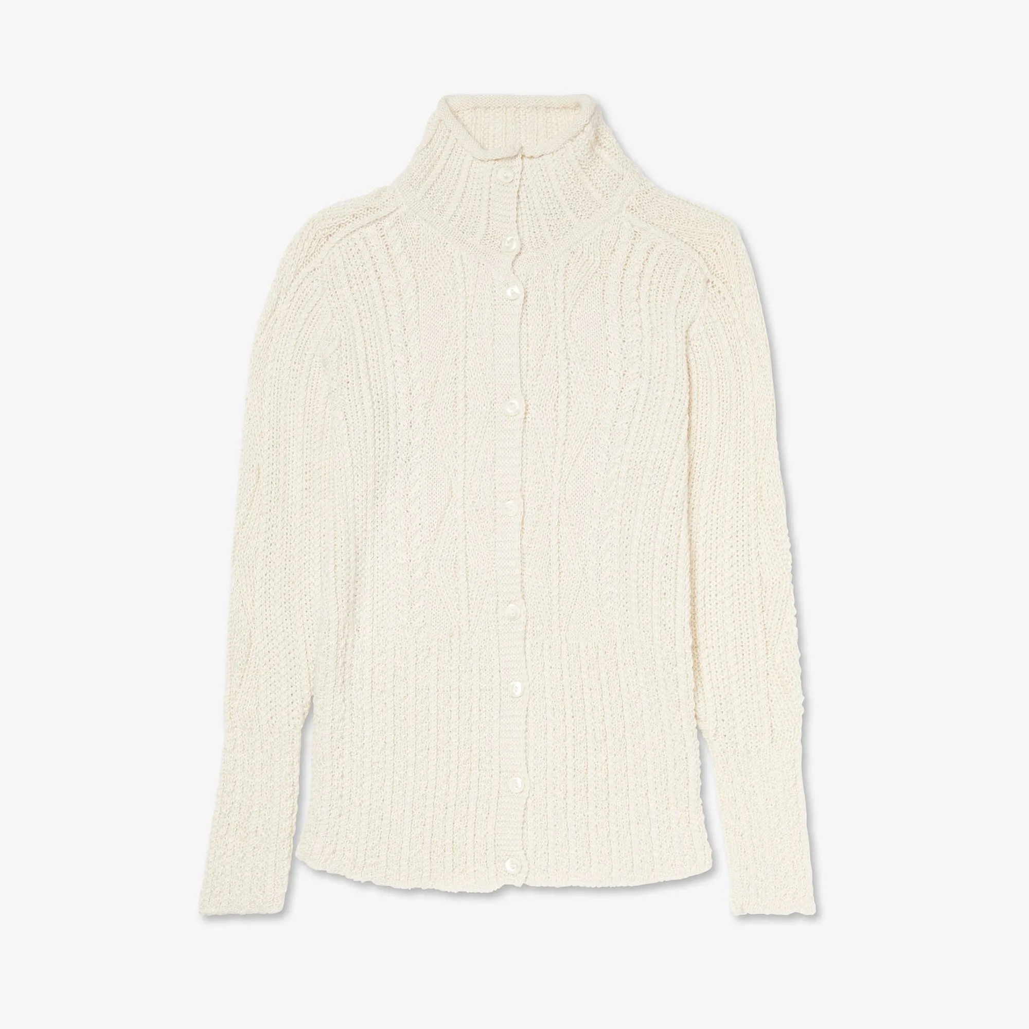 Women's Patented Aran Cardigan sold by Inis Meain