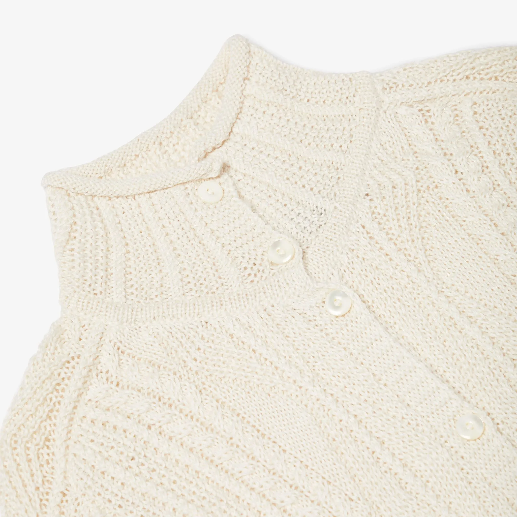 Women's Patented Aran Cardigan sold by Inis Meain product image thumbnail 4