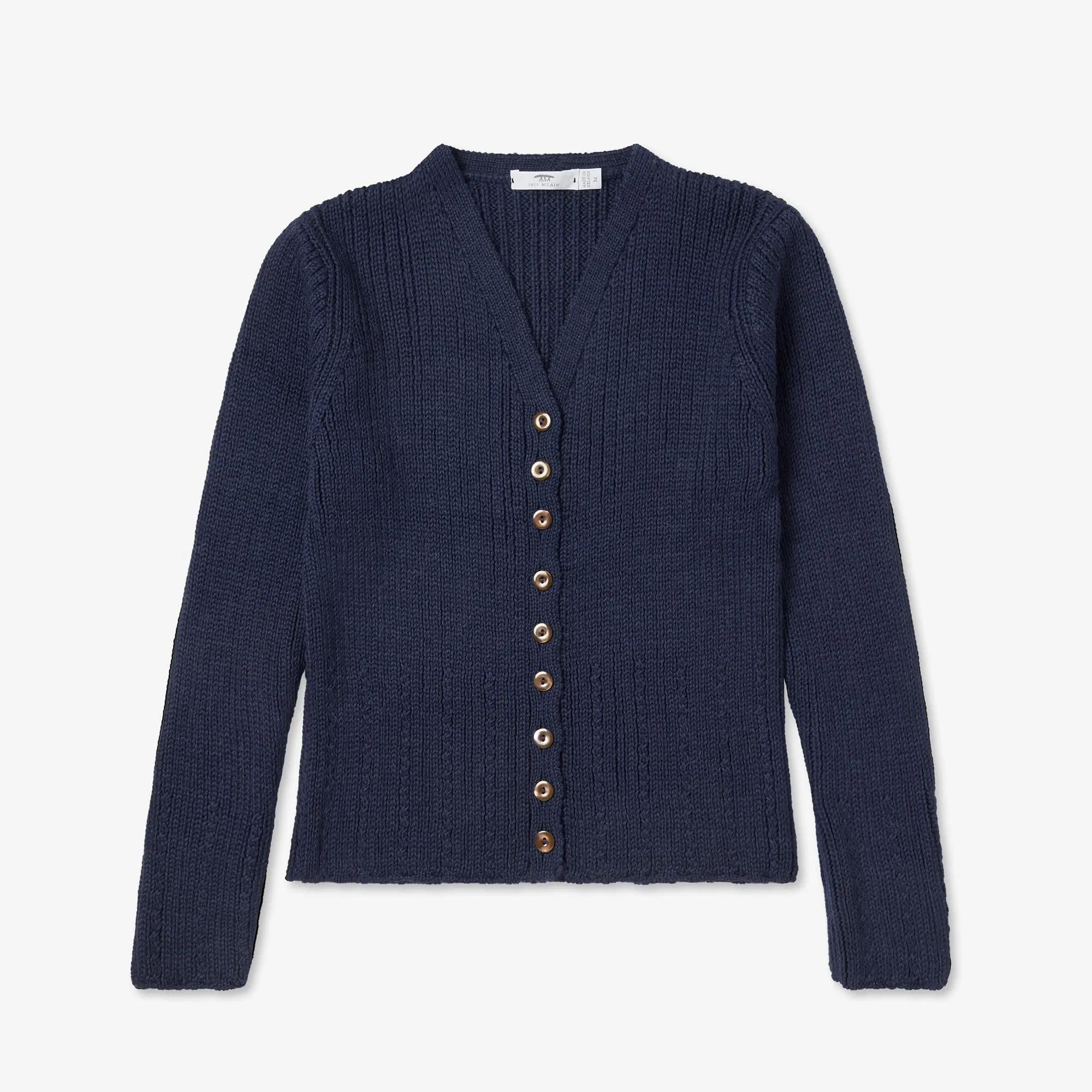 Women's Mini Cable Cardigan sold by Inis Meain product image thumbnail 2