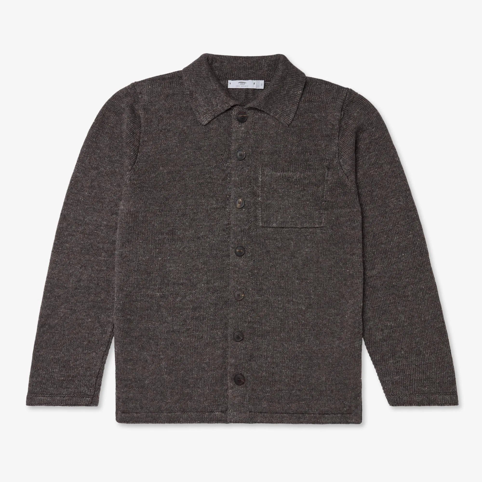 Linen Shirt Jacket sold by Inis Meain product image thumbnail 4