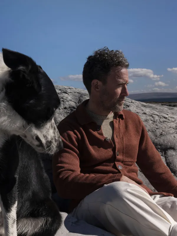 Linen Shirt Jacket made by Inis Meain