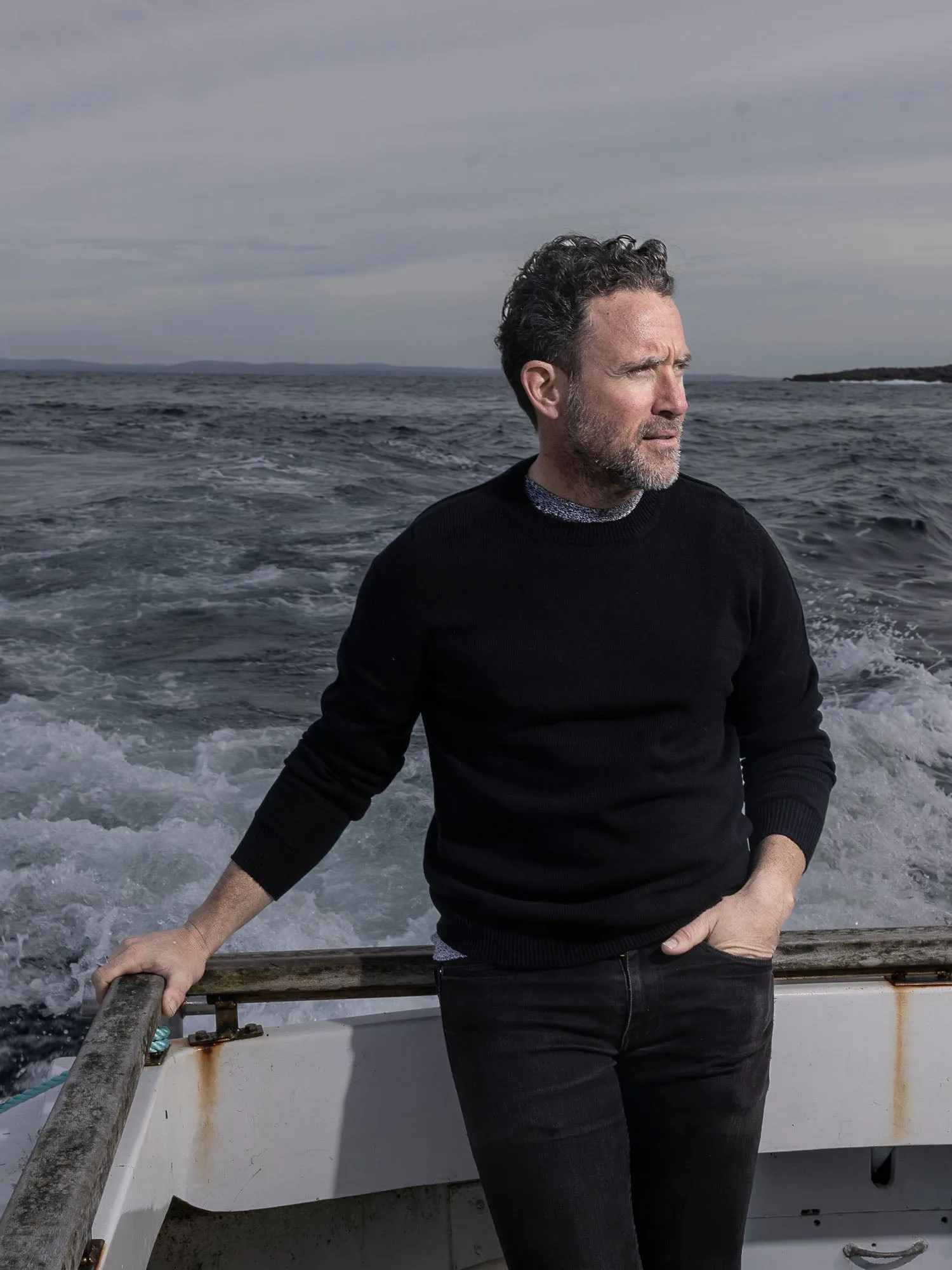 Classic Crew Neck sold by Inis Meain product image thumbnail 2