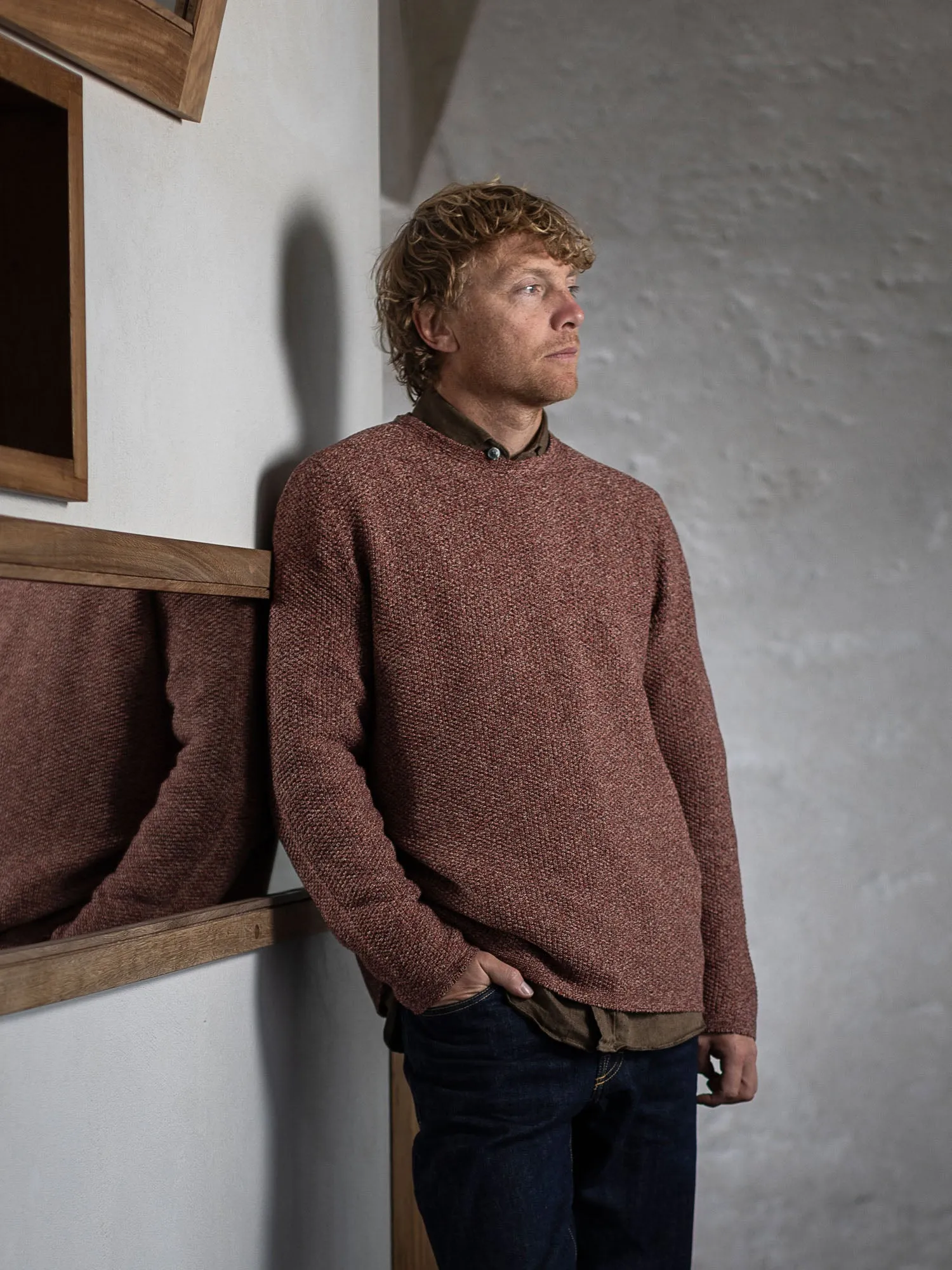 Moss Stitch Tunic sold by Inis Meain product image thumbnail 2