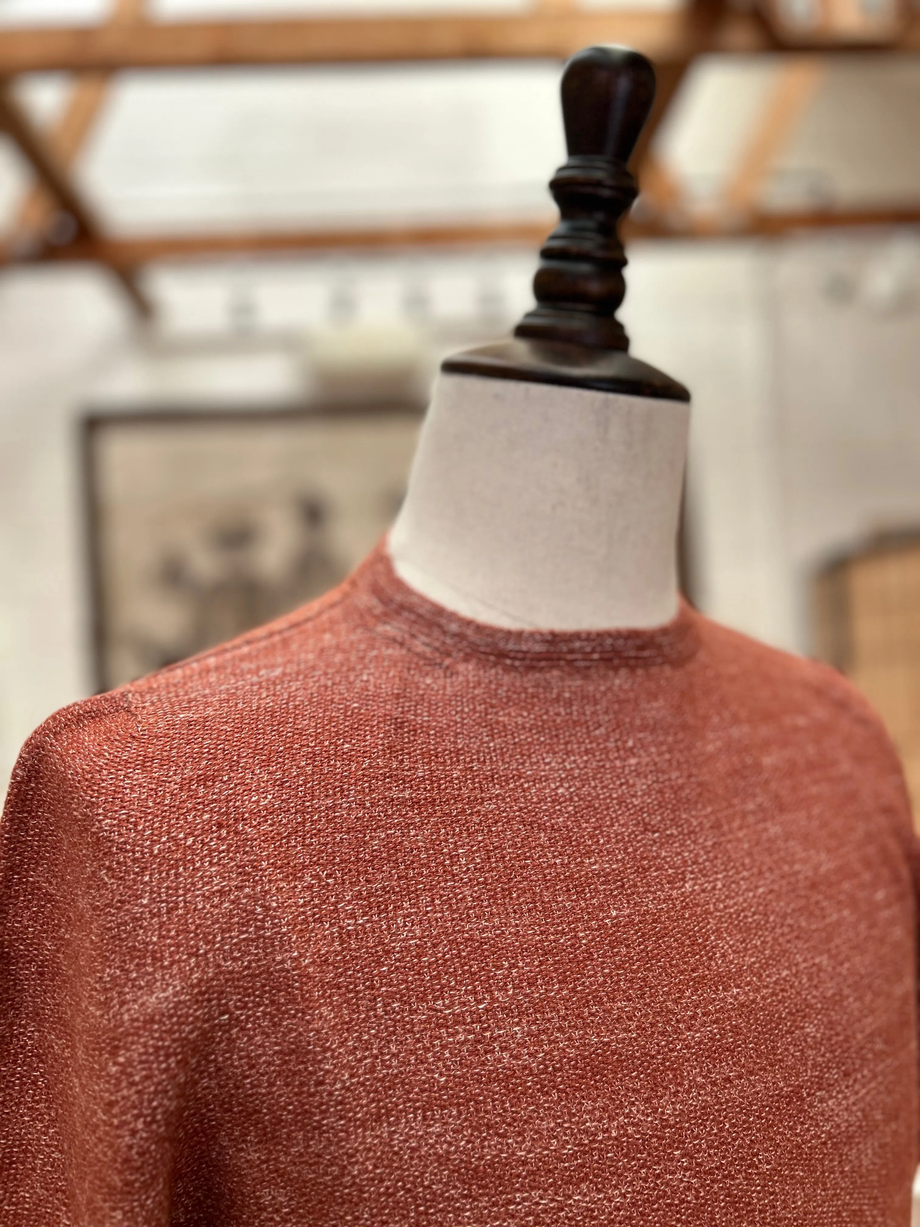 Cashmere Linenstitch Tunic sold by Inis Meain product image thumbnail 2