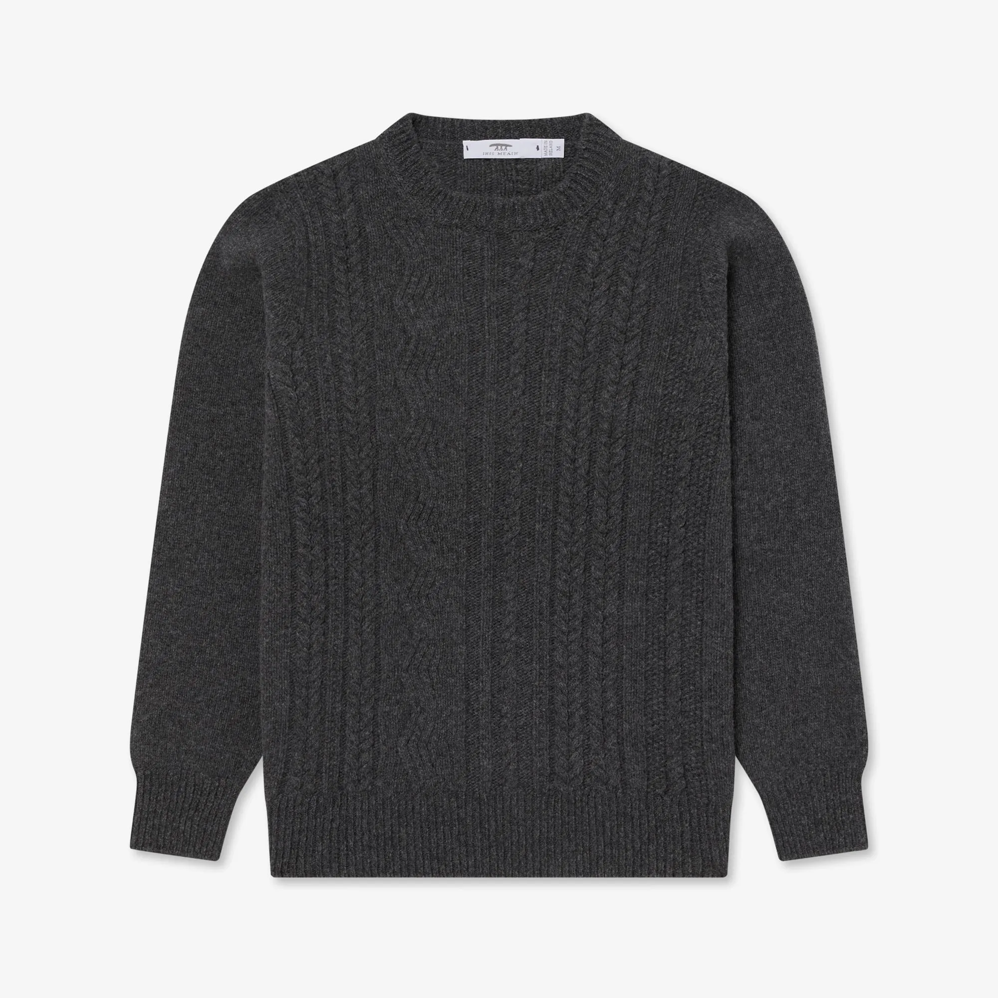 Lambswool Ridges Aran Sweater sold by Inis Meain product image thumbnail 2