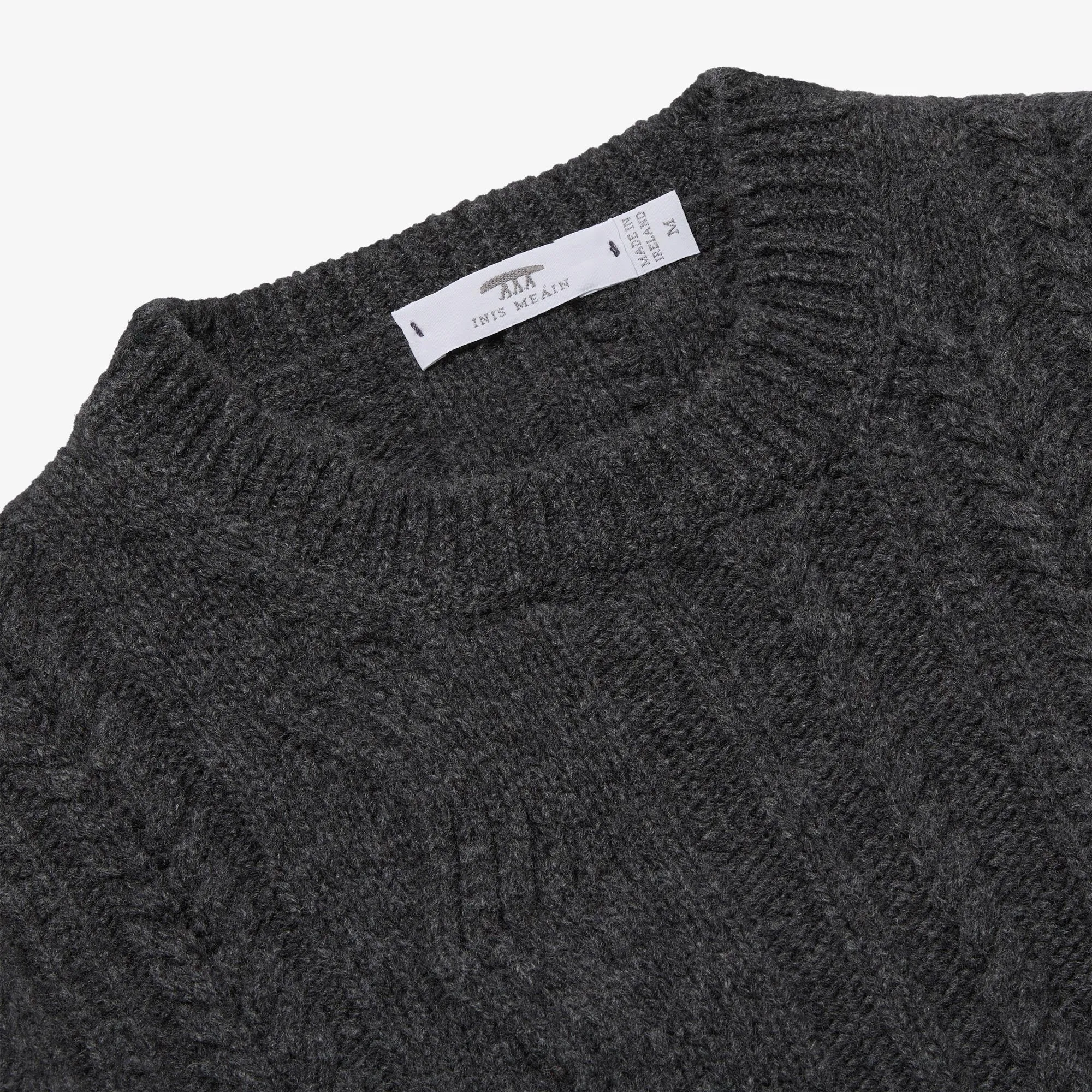 Lambswool Ridges Aran Sweater sold by Inis Meain product image thumbnail 3