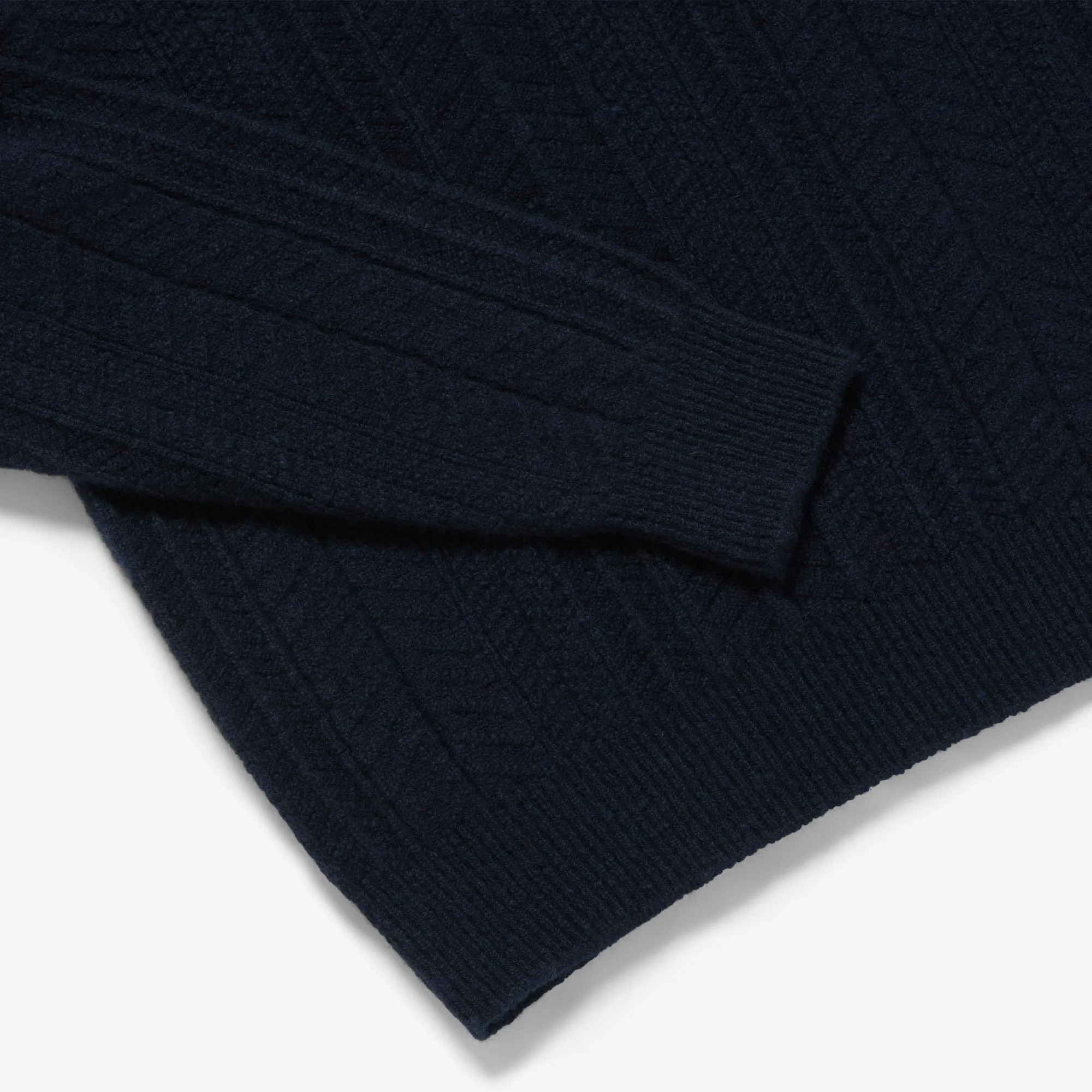 Cashmere Light Herringbone Crew Neck sold by Inis Meain product image thumbnail 4