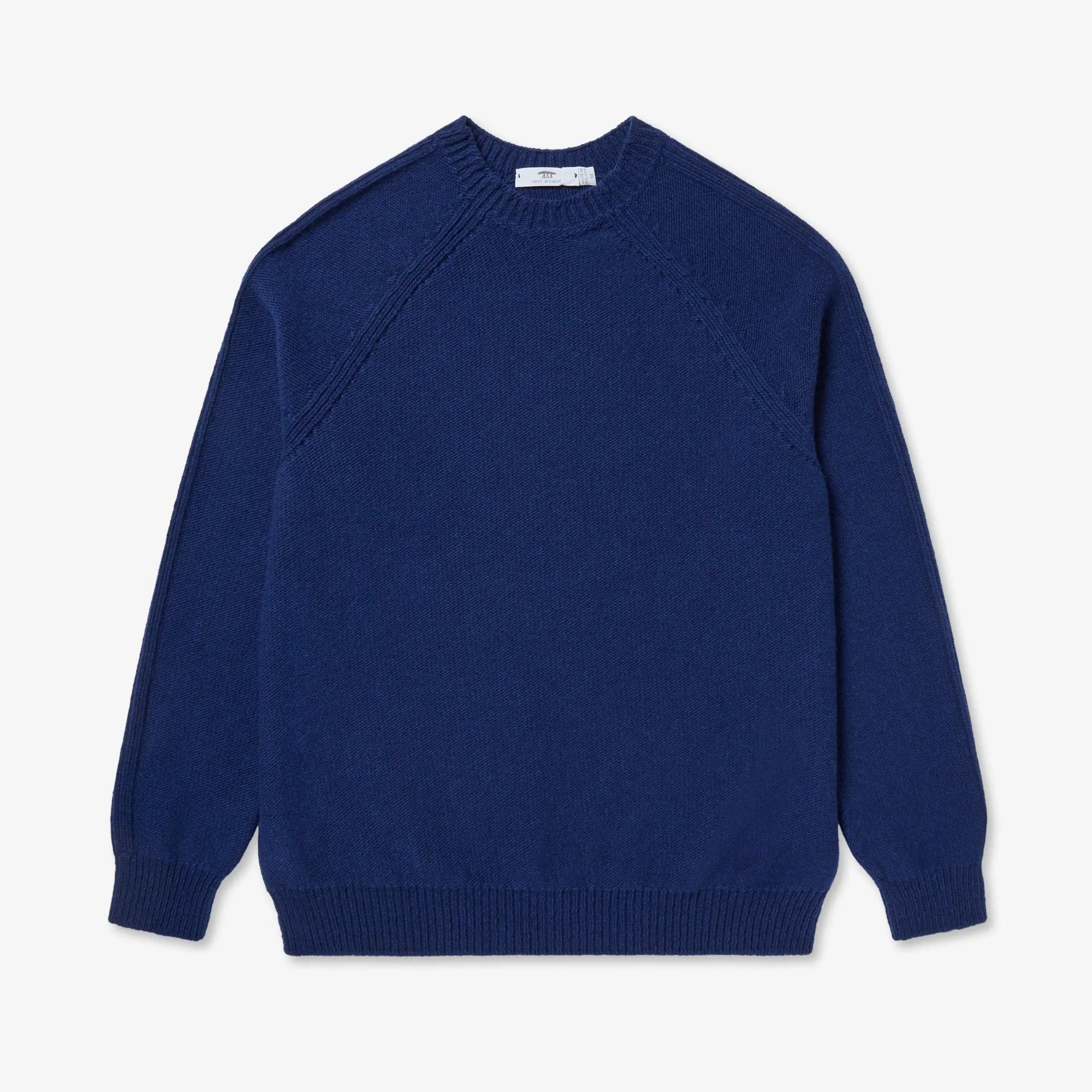Lambswool Raglan Rib Sweater sold by Inis Meain