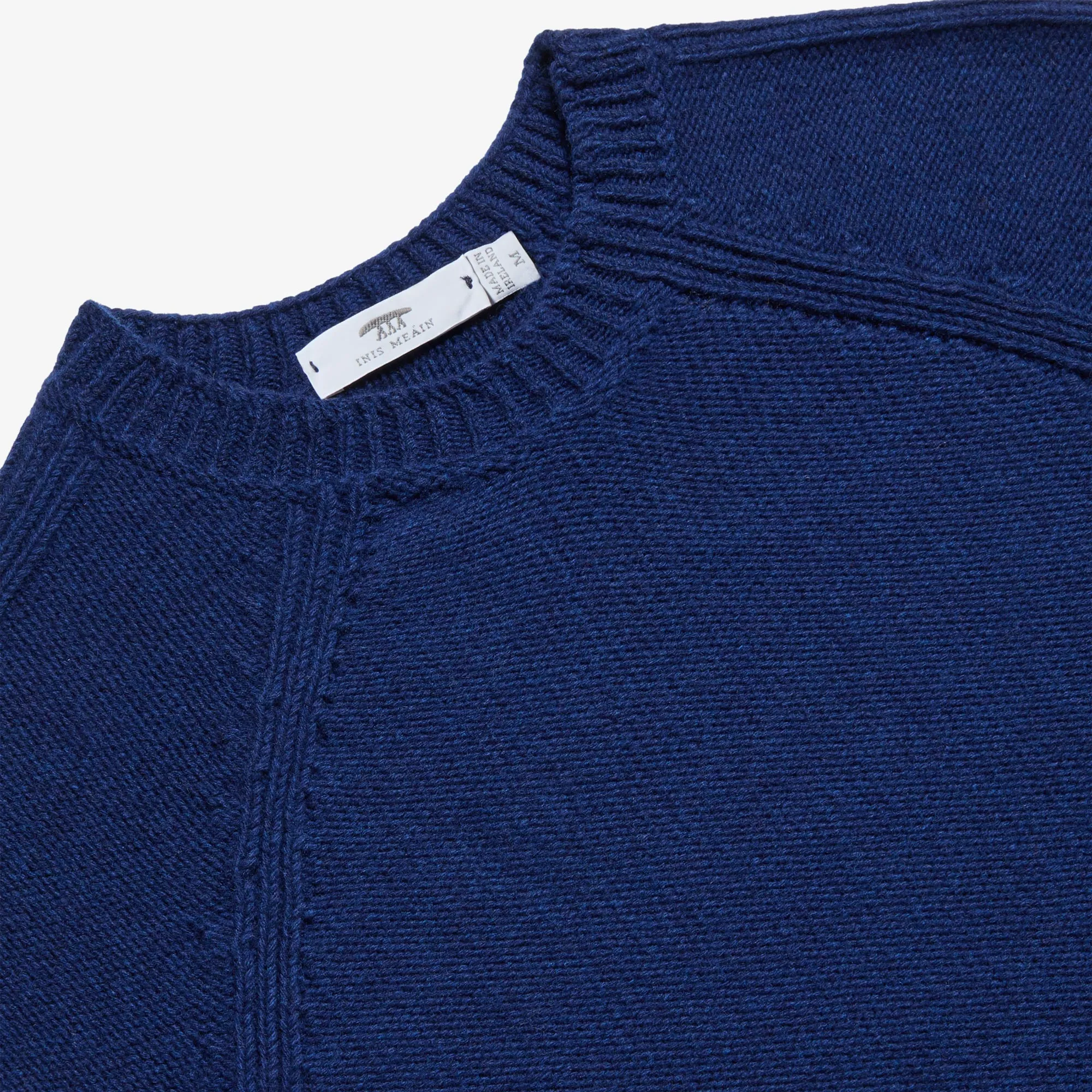 Lambswool Raglan Rib Sweater sold by Inis Meain product image thumbnail 5