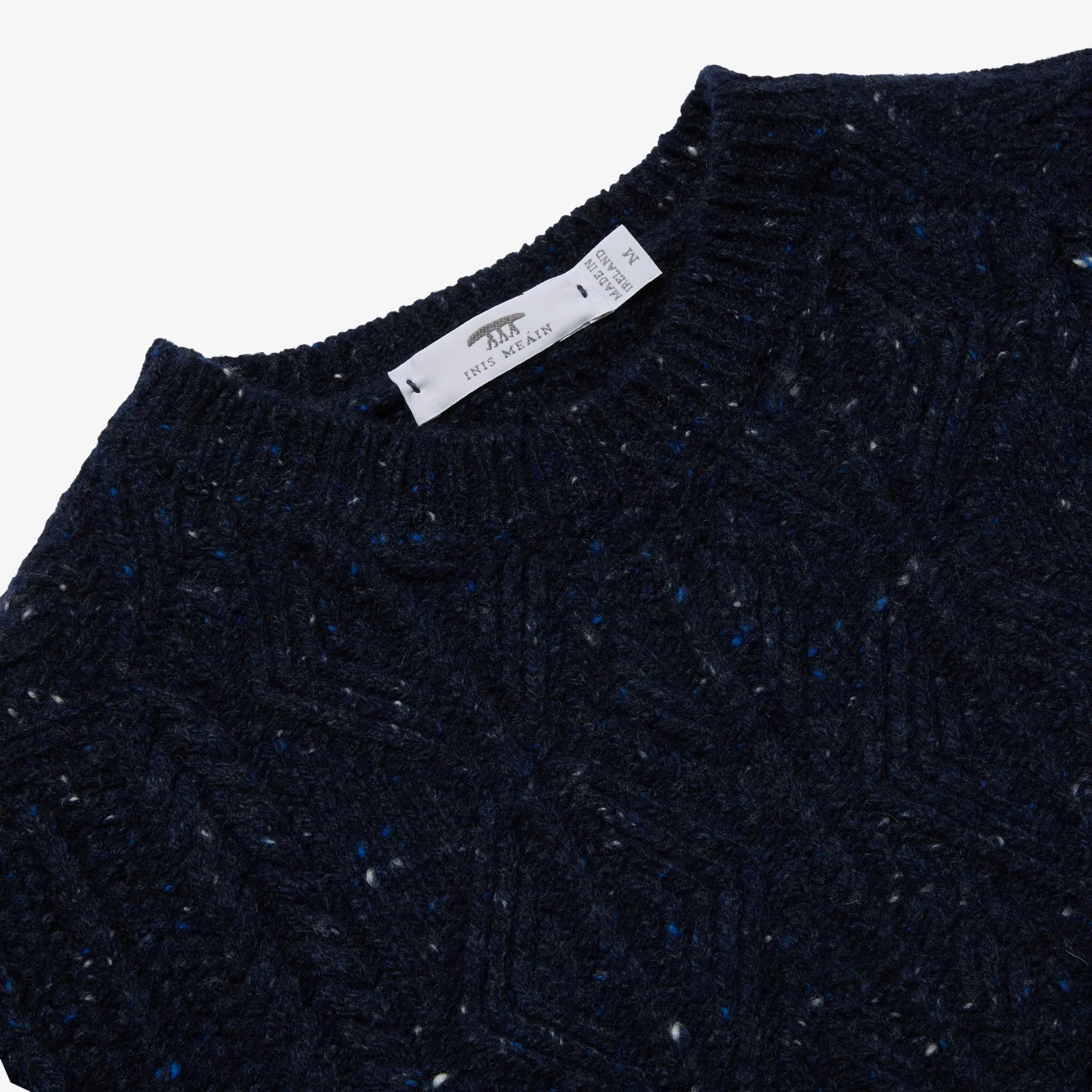 Cashmere Original Aran Crew Neck sold by Inis Meain product image thumbnail 3