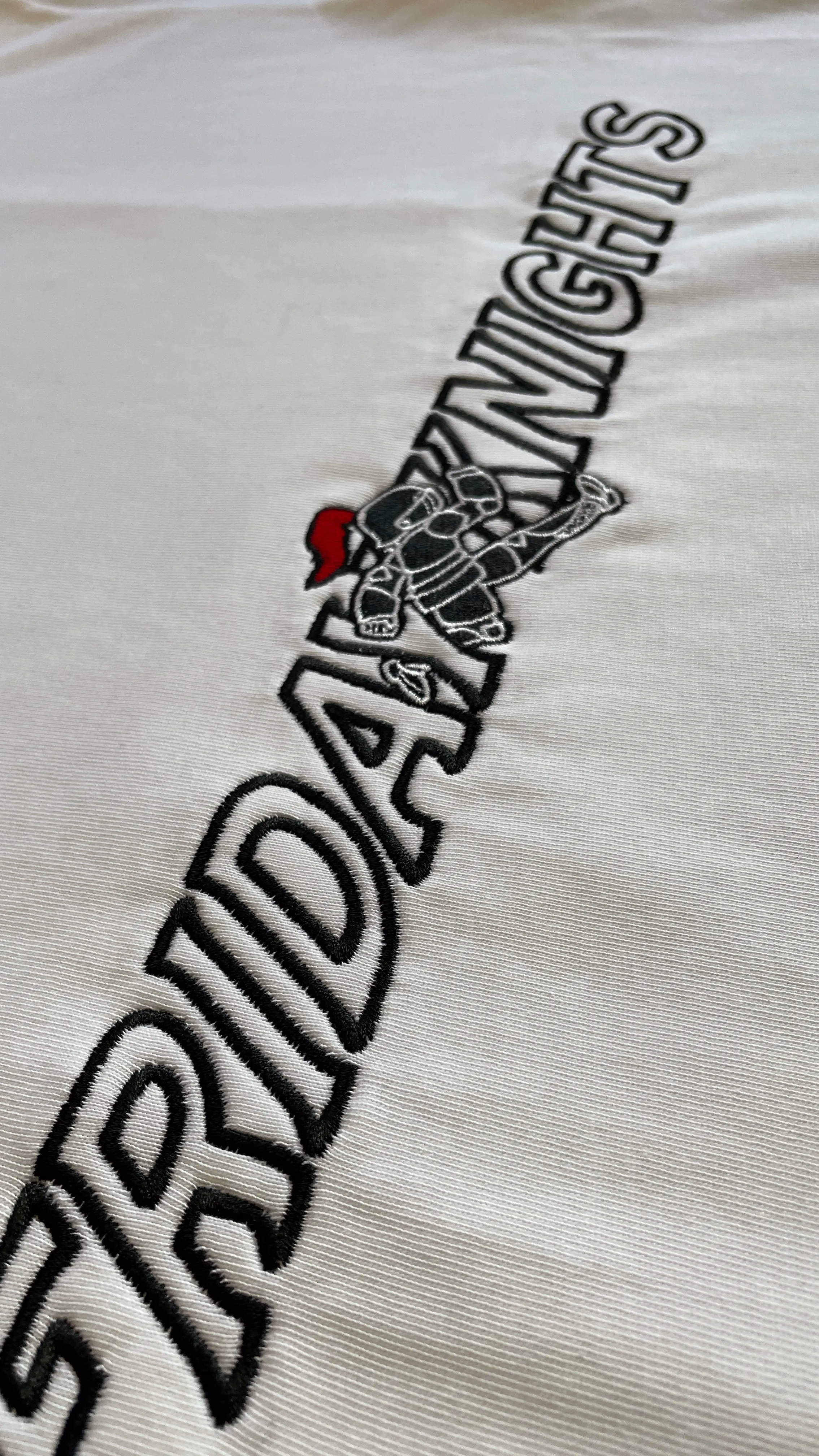 Racer Logo Box Tee sold by Friday Knights product image thumbnail 5