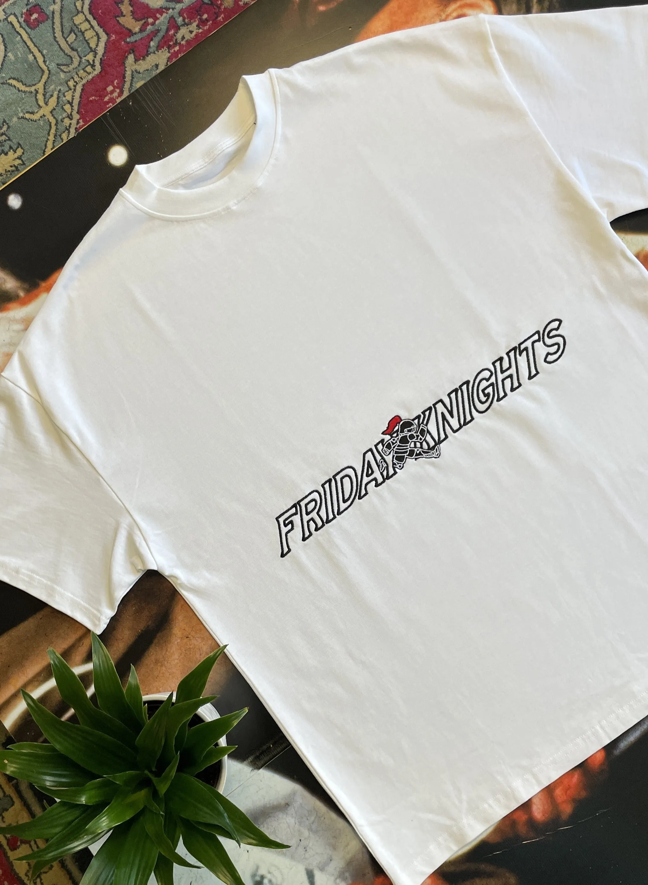 Racer Logo Box Tee sold by Friday Knights product image thumbnail 2