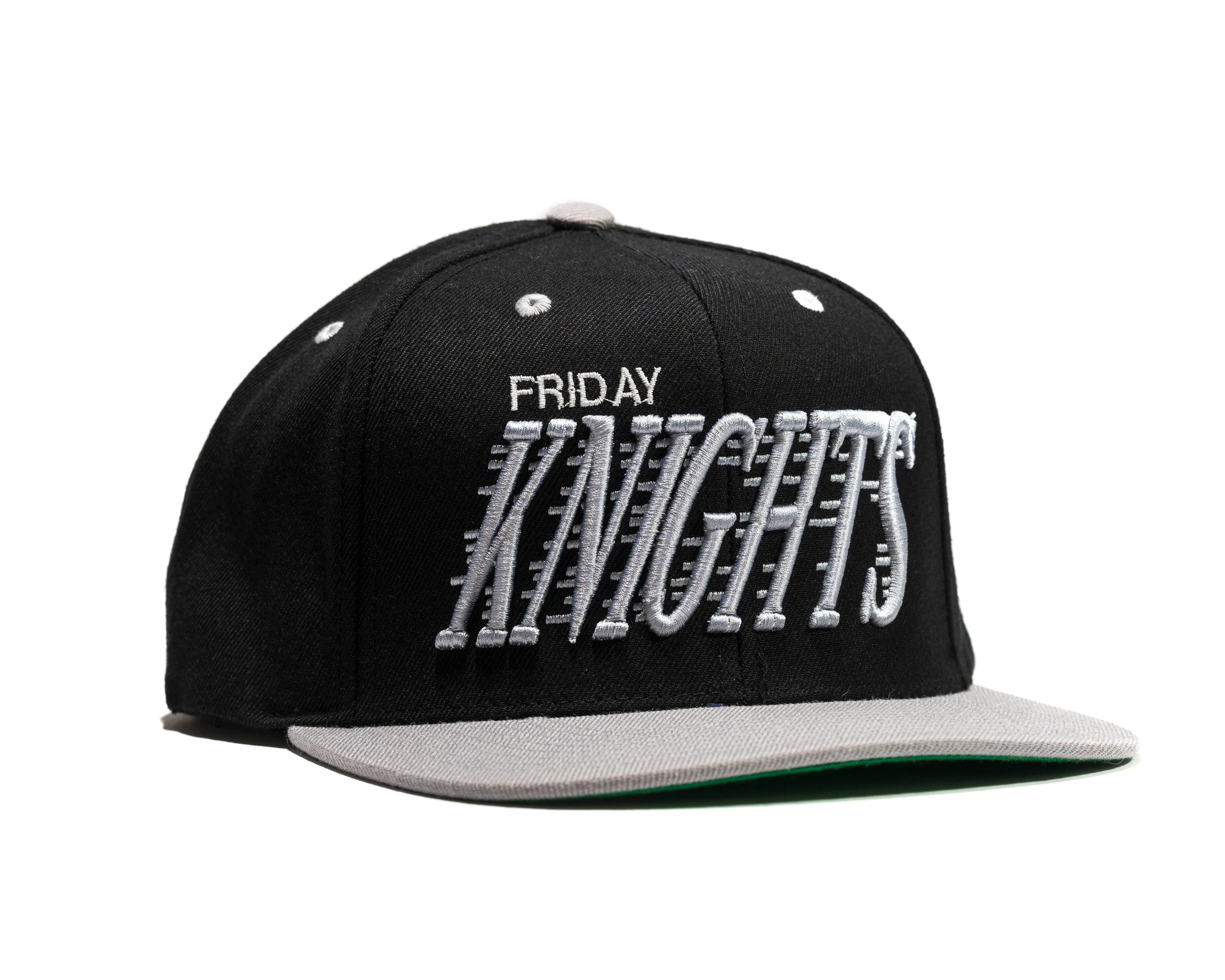 Playoff Snapback - Black/Grey sold by Friday Knights