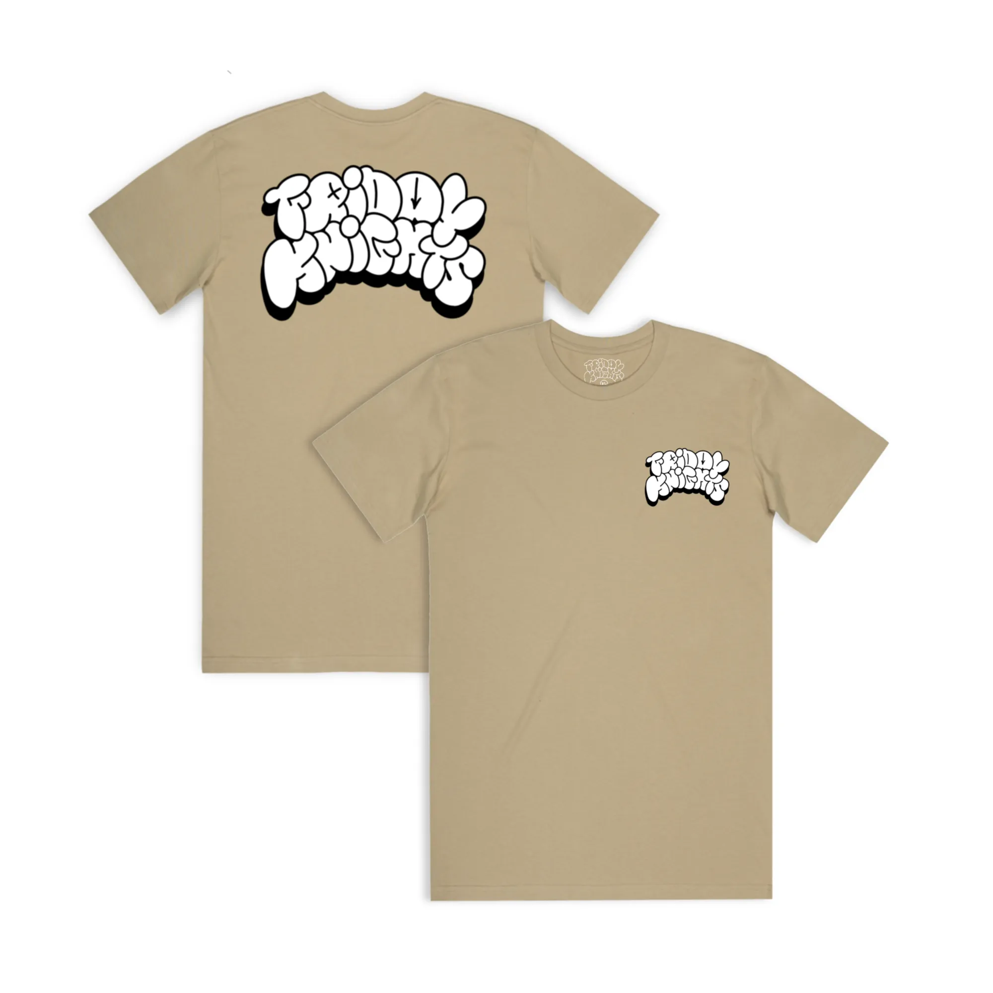 Throwie Logo Tee - Sand sold by Friday Knights