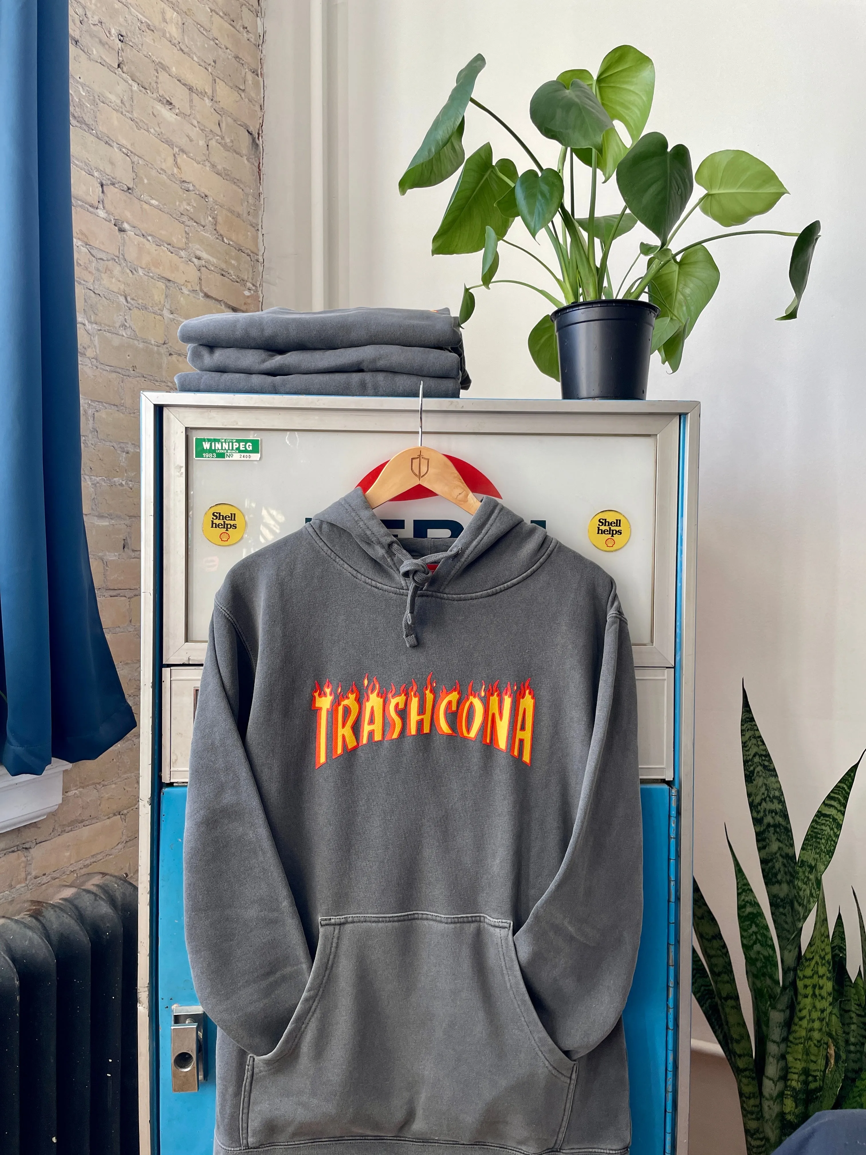 Trashcona Vintage Hoodie sold by Friday Knights