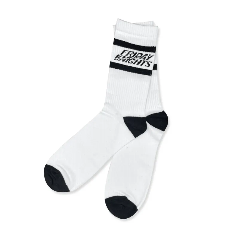 FK Slice Logo Crew Socks sold by Friday Knights