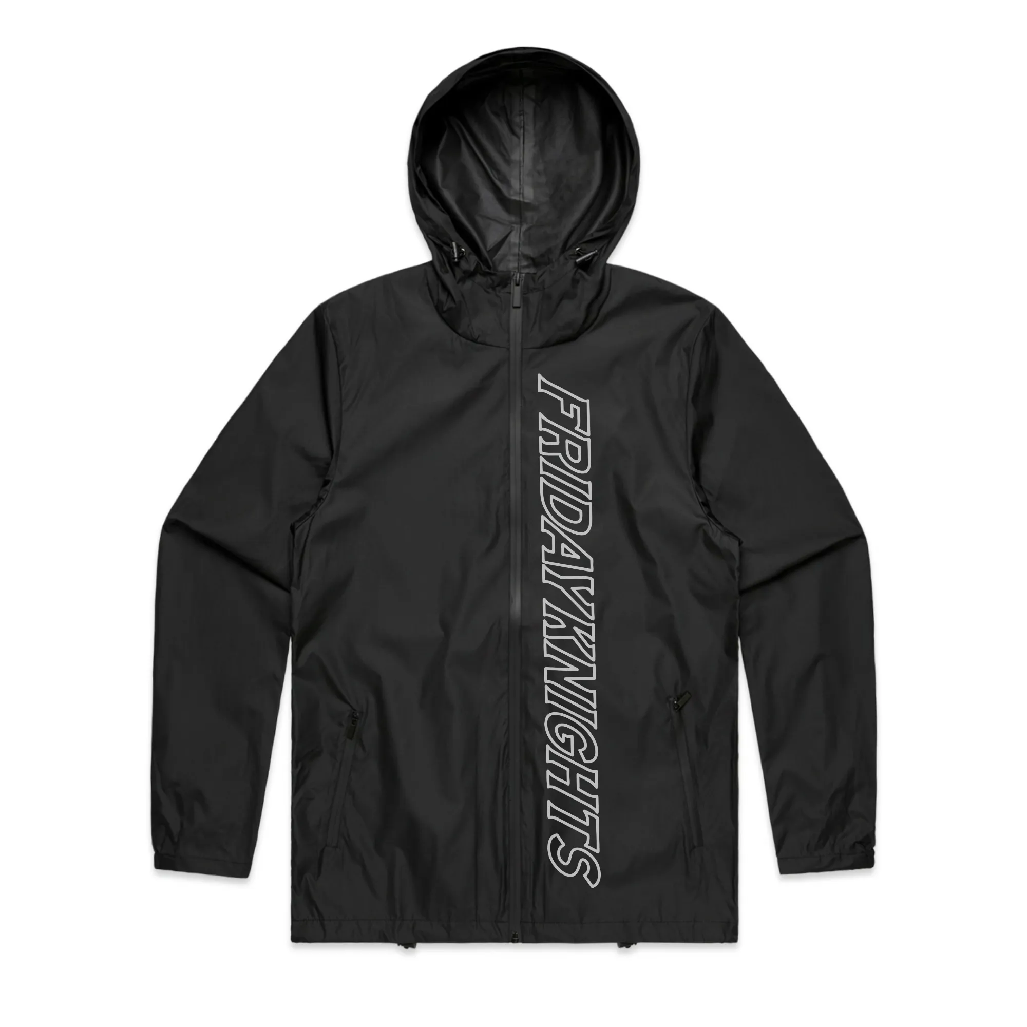 Bar Logo Zip Jacket sold by Friday Knights product image thumbnail 2