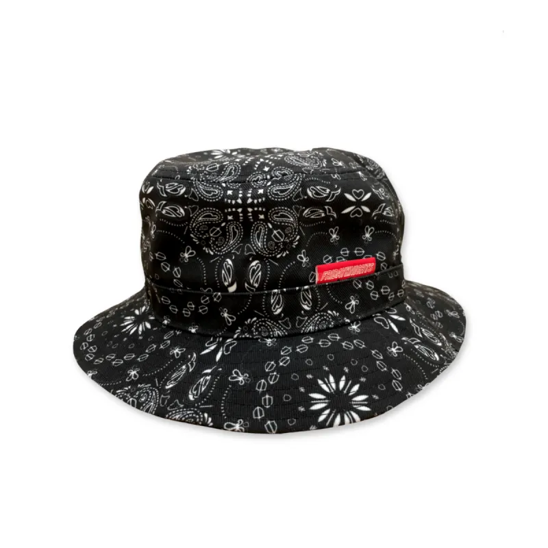Shield Logo Paisley Bucket sold by Friday Knights
