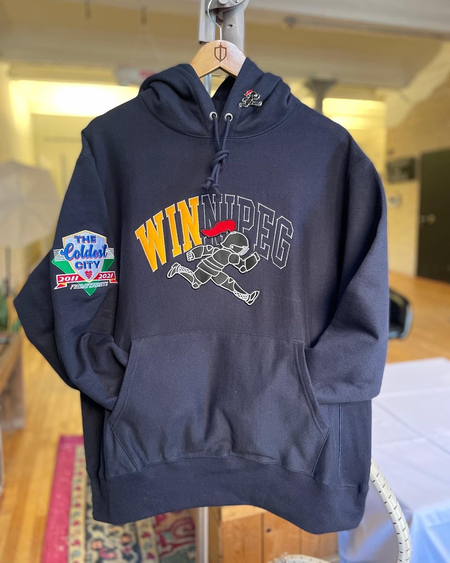 '10 Year' Champion Reverse Weave WIN Hoodie sold by Friday Knights product image thumbnail 5