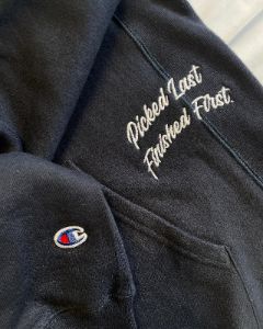 '10 Year' Champion Reverse Weave WIN Hoodie sold by Friday Knights