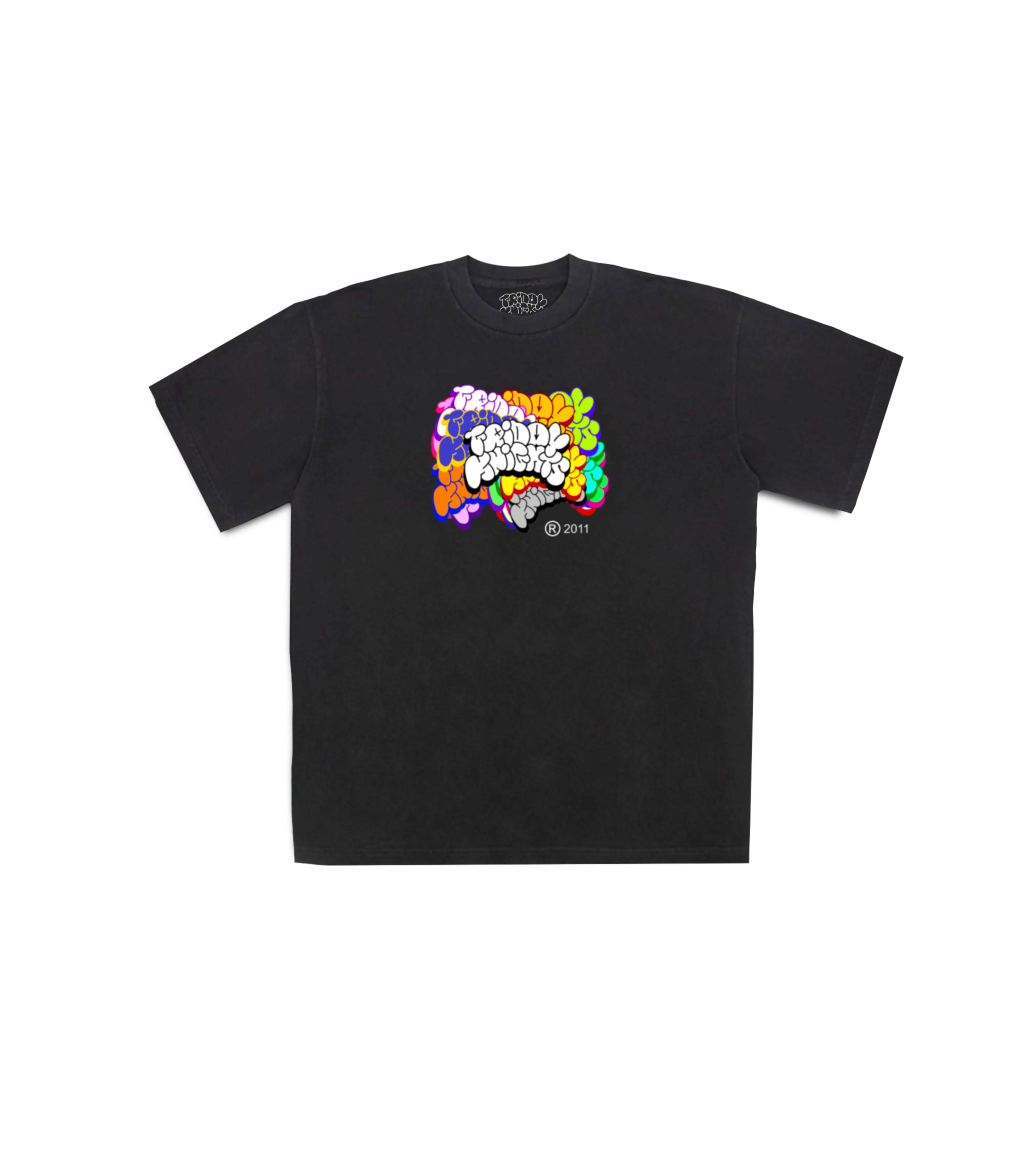 Bubble Stack Tee - Vintage Black sold by Friday Knights