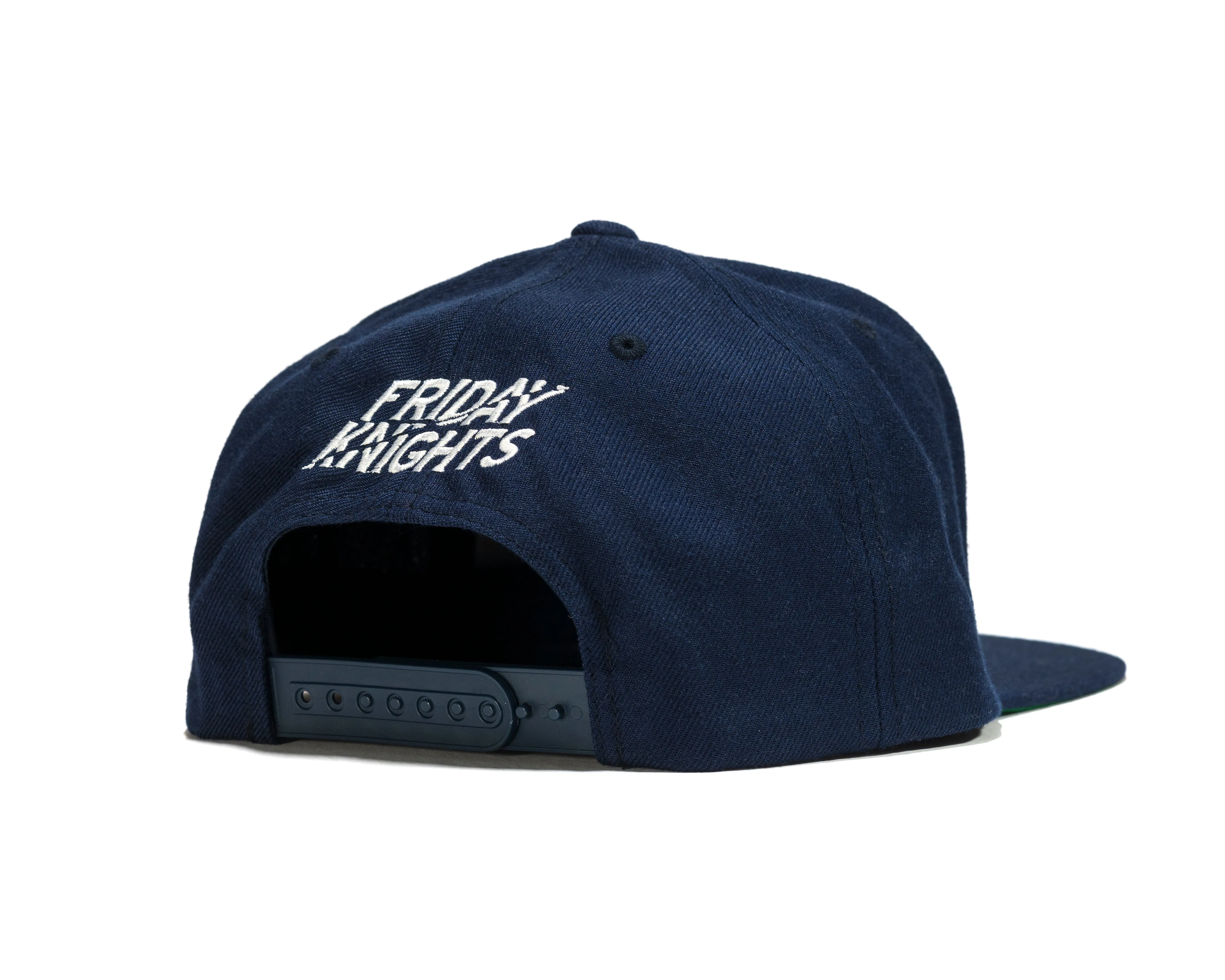 Old English Snapback - Navy sold by Friday Knights product image thumbnail 2