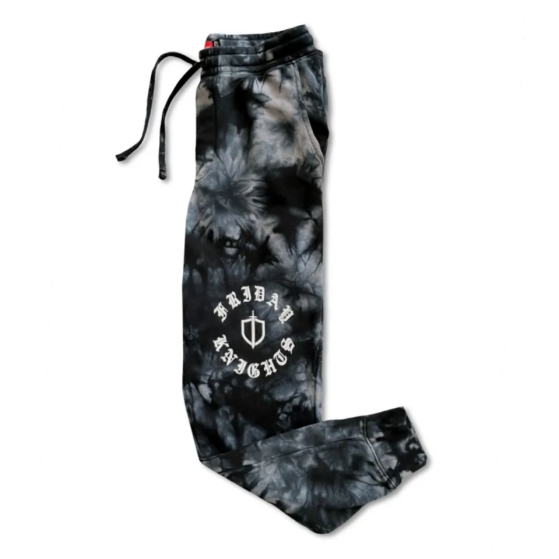Old English Tie Dye Sweatpants sold by Friday Knights