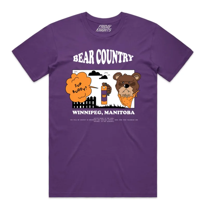 Bear Country Tee sold by Friday Knights