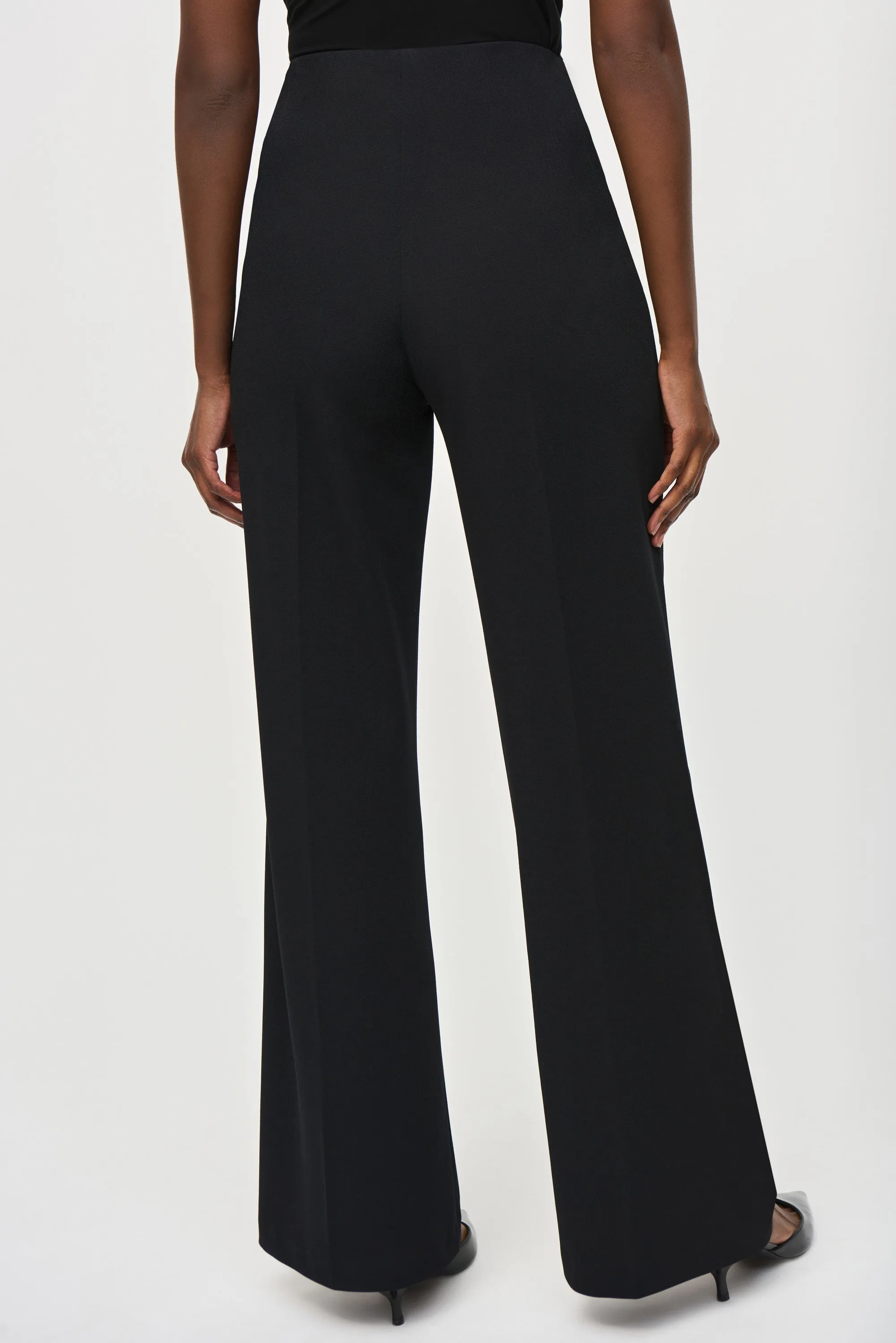 Classic Scuba Crepe Wide-Leg Pull-On Pants sold by Bellissima product image thumbnail 3