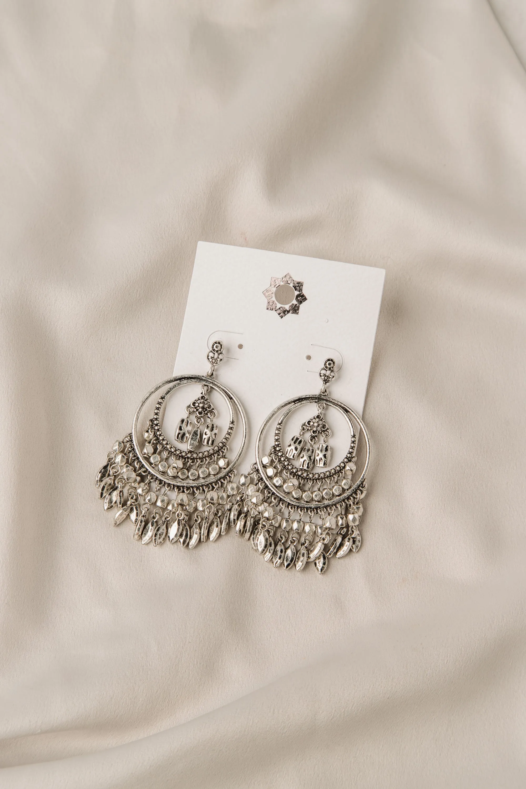 Tiered Drop Earrings sold by Bellissima product image thumbnail 2