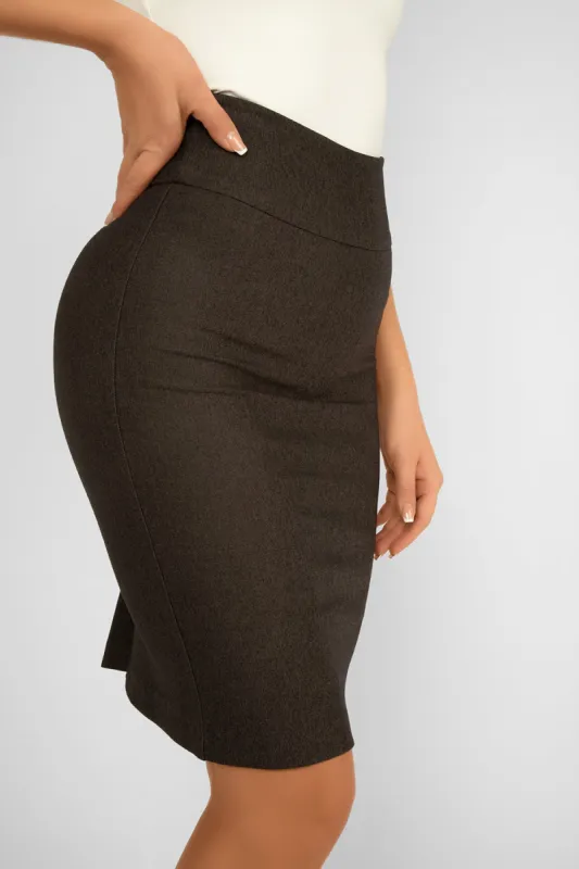 Katie Ponte Pencil Skirt sold by Bellissima
