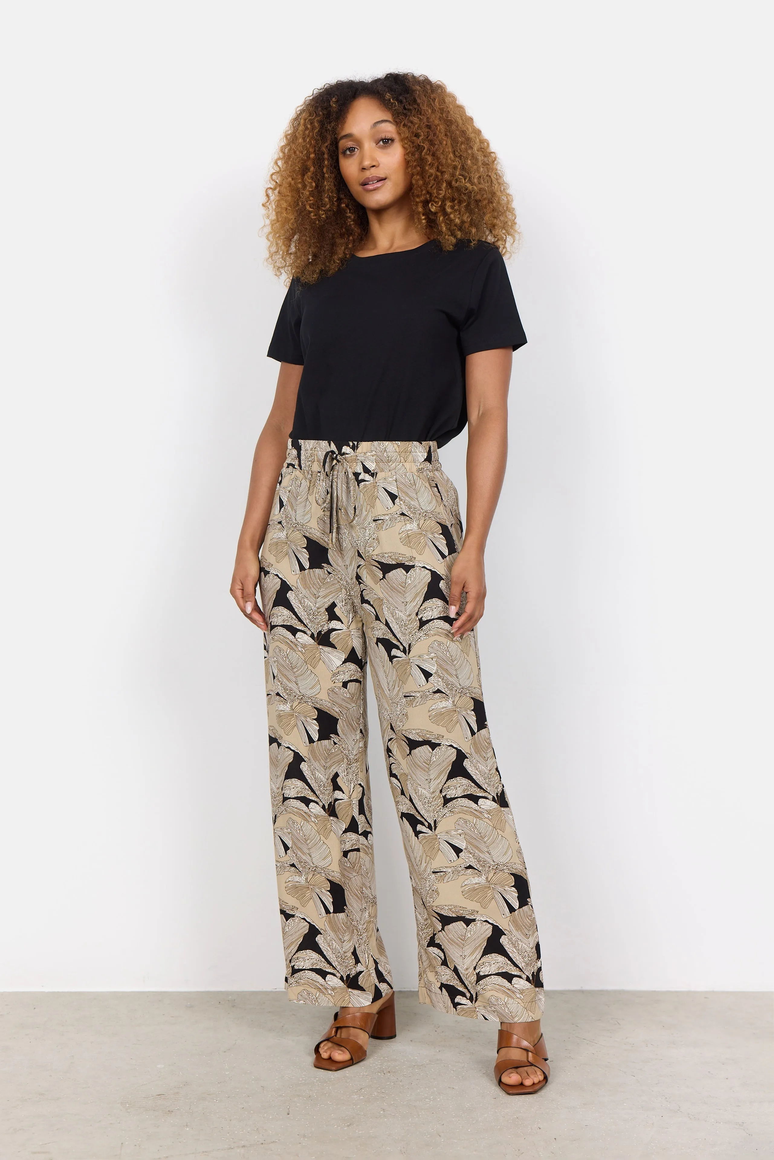 Leaf Print Pants sold by Bellissima product image thumbnail 2