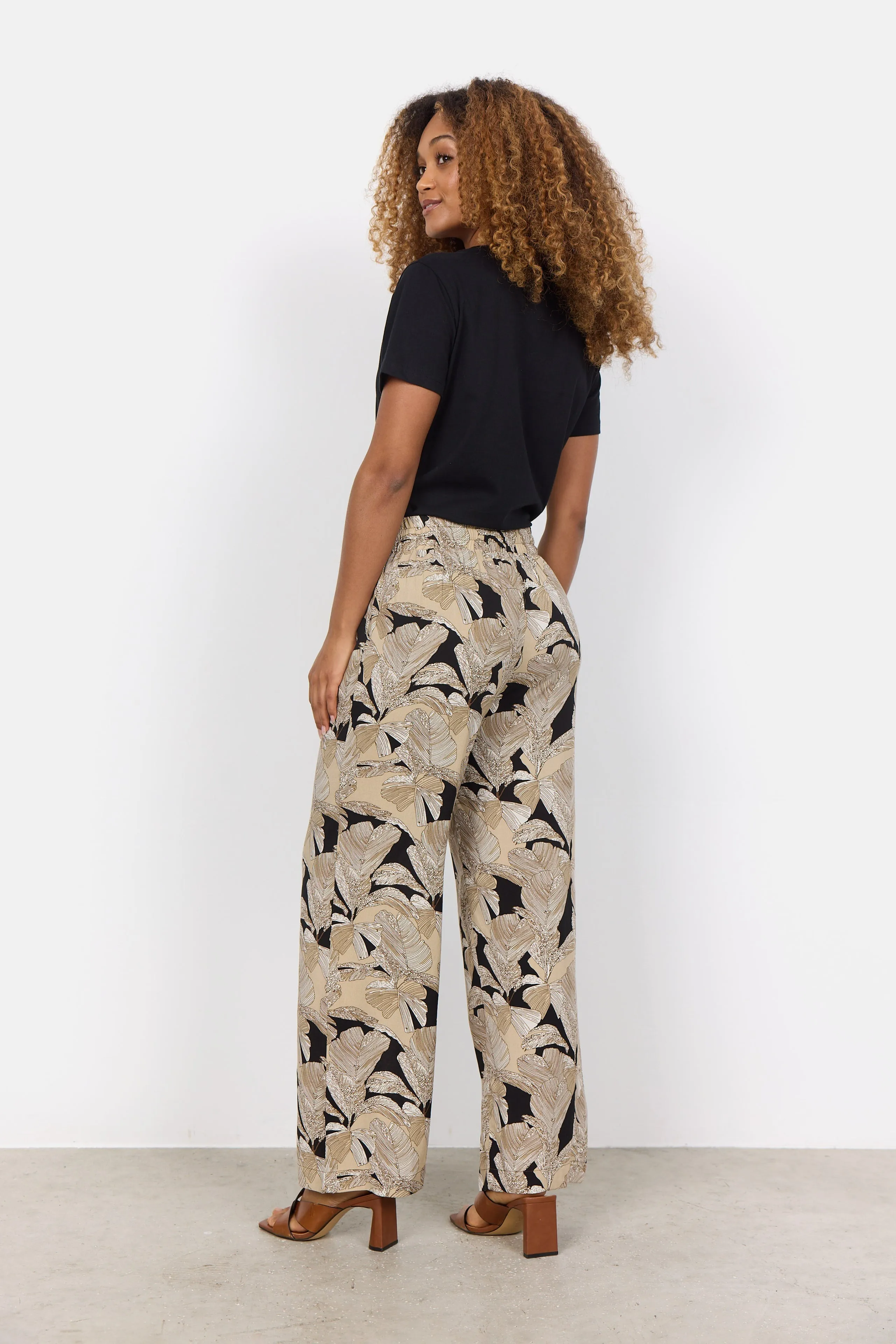 Leaf Print Pants sold by Bellissima product image thumbnail 3