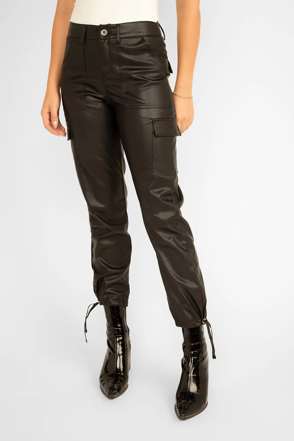 Metallic Cargo Pants sold by Bellissima product image thumbnail 4