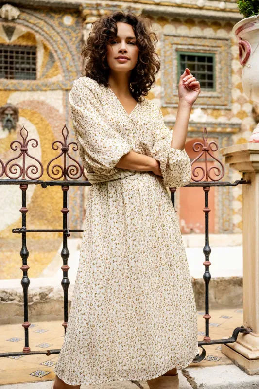 Pastel Cheetah Print Dress sold by Bellissima