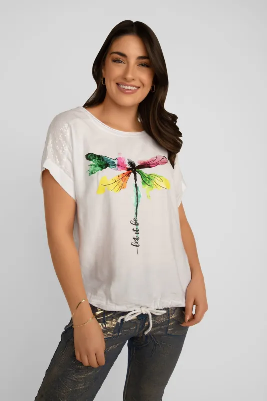 Dragonfly T-Shirt sold by Bellissima