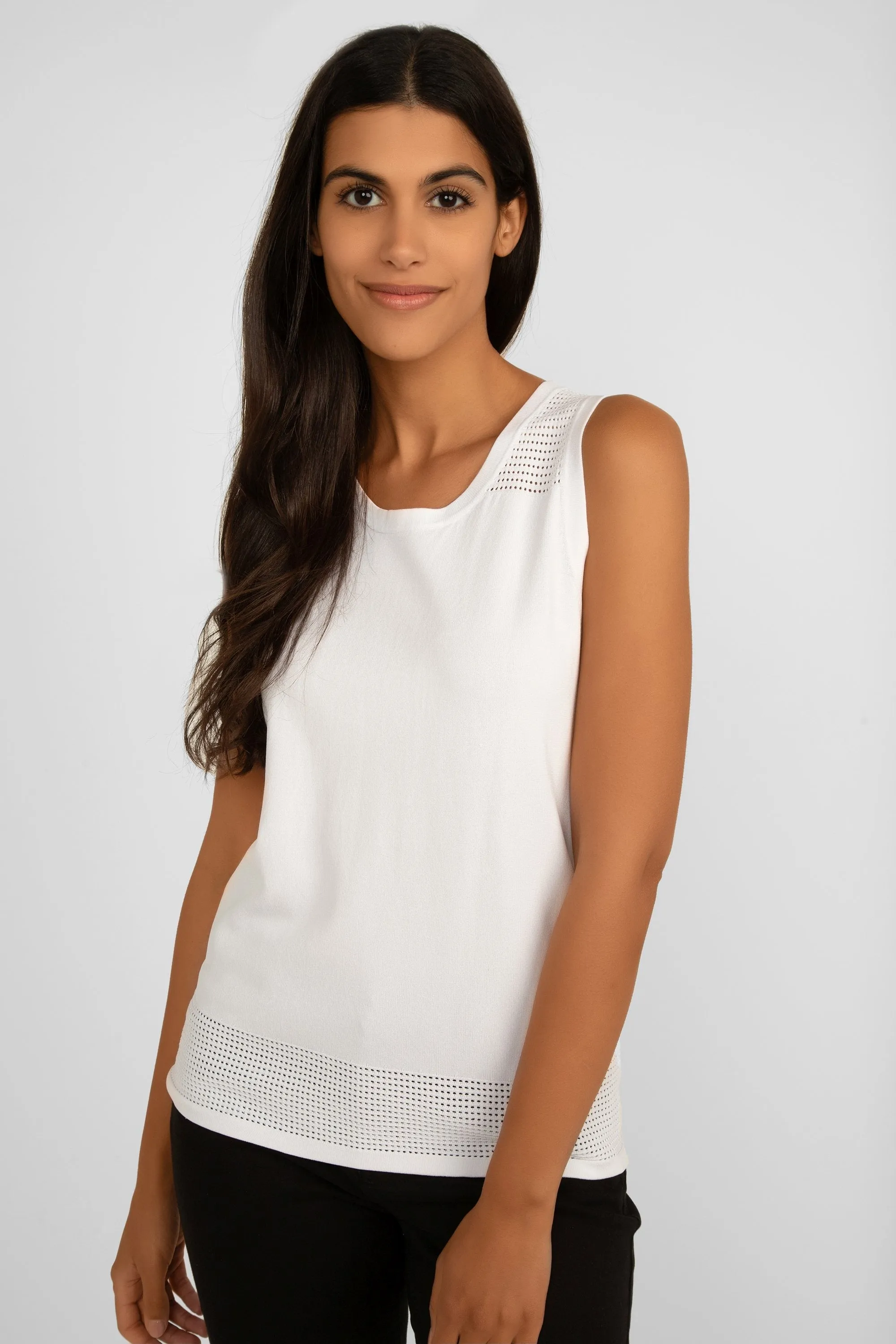 Sleeveless Sweater Knit Tank sold by Bellissima product image thumbnail 2