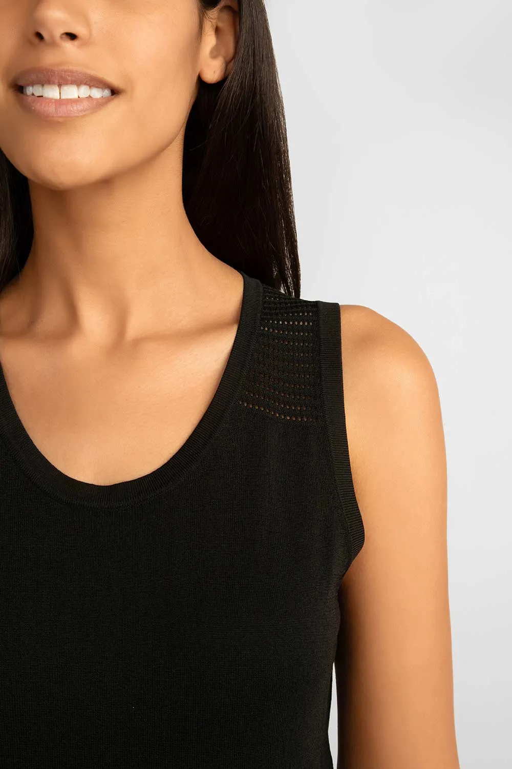 Sleeveless Sweater Knit Tank sold by Bellissima product image thumbnail 5