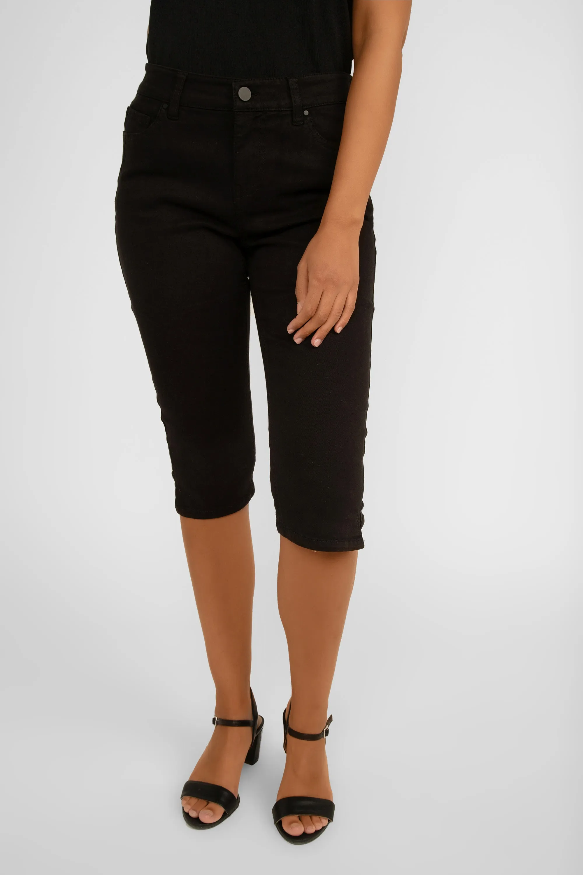 Lux Tencel Capris sold by Bellissima product image thumbnail 3