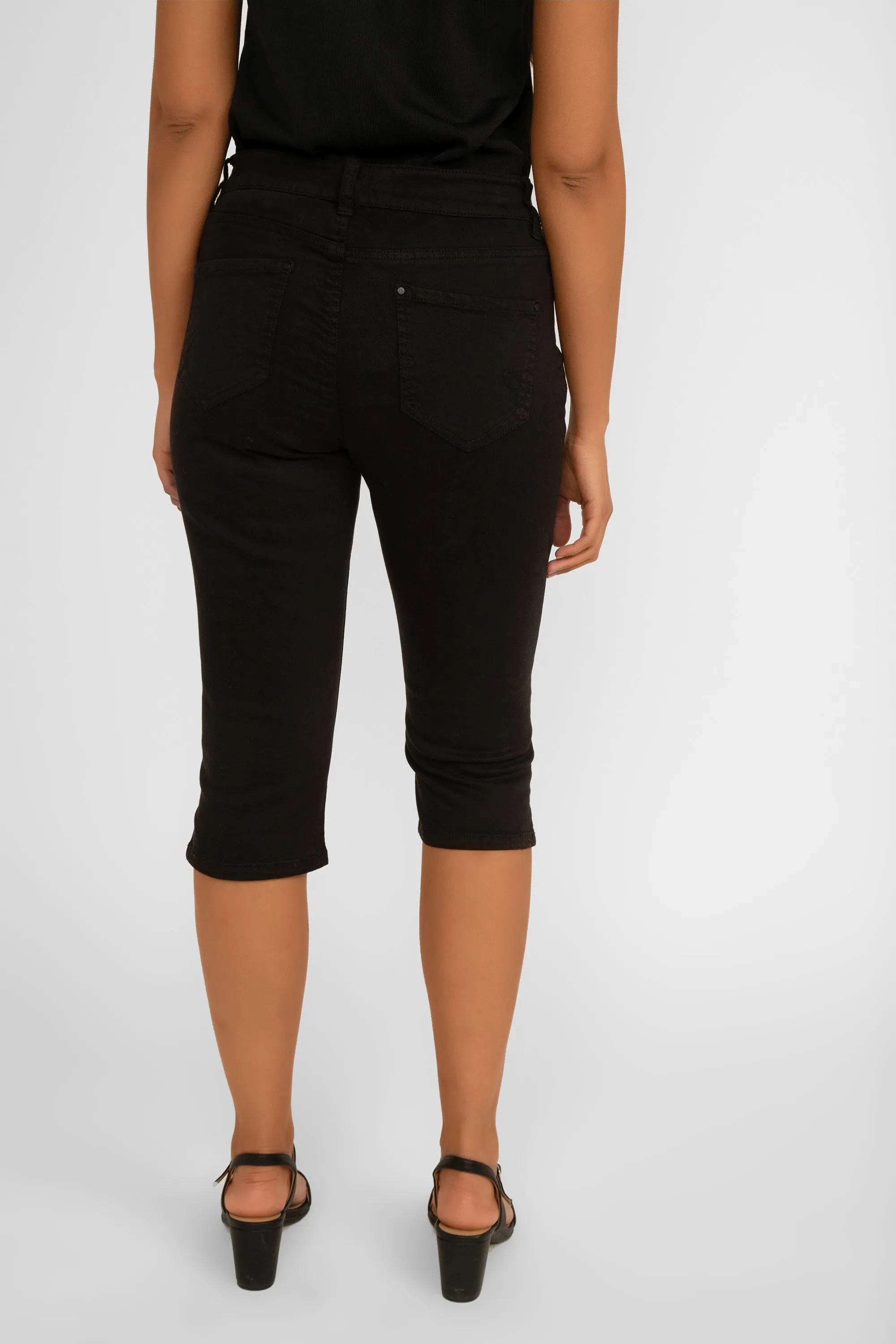 Lux Tencel Capris sold by Bellissima product image thumbnail 5